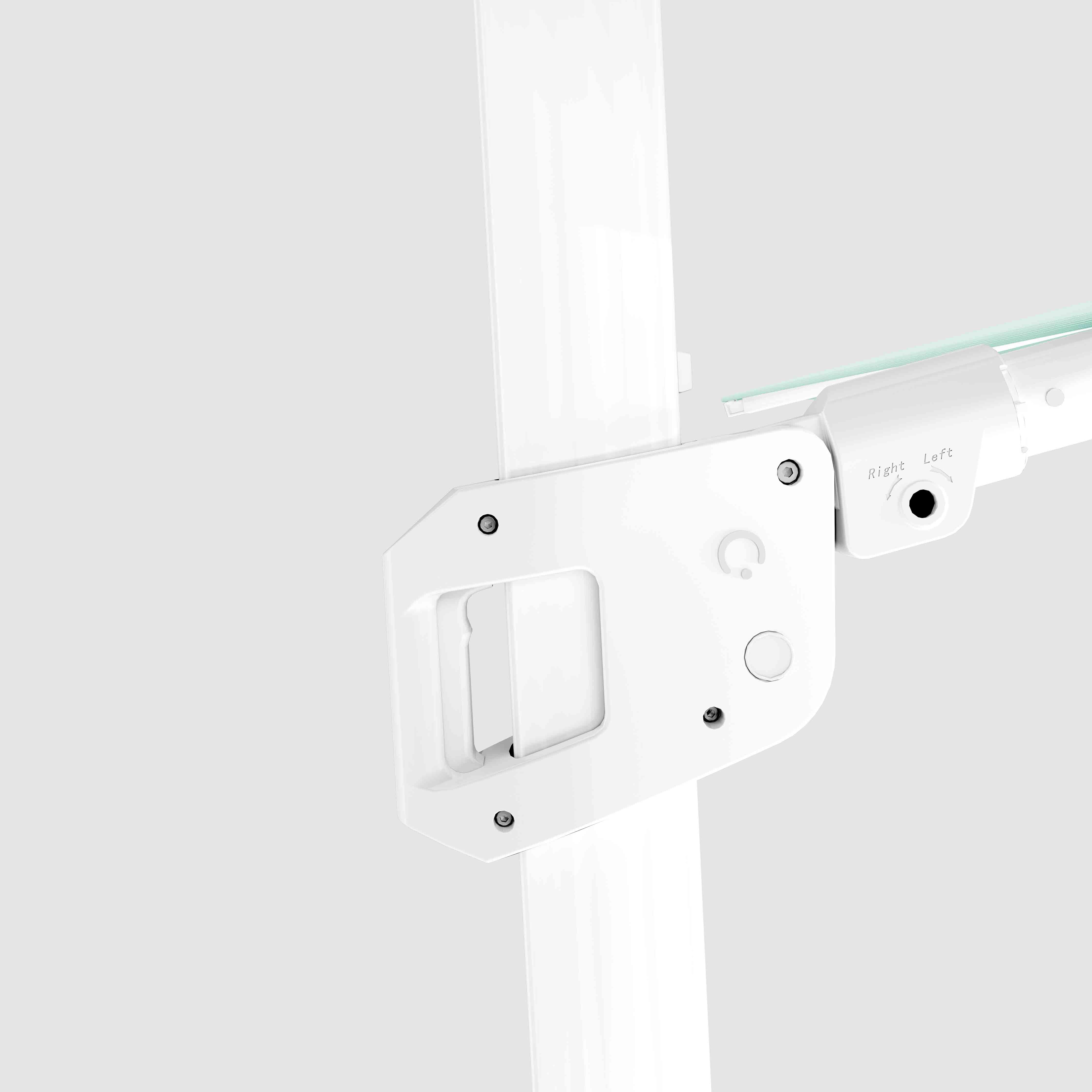 #pole finish_White