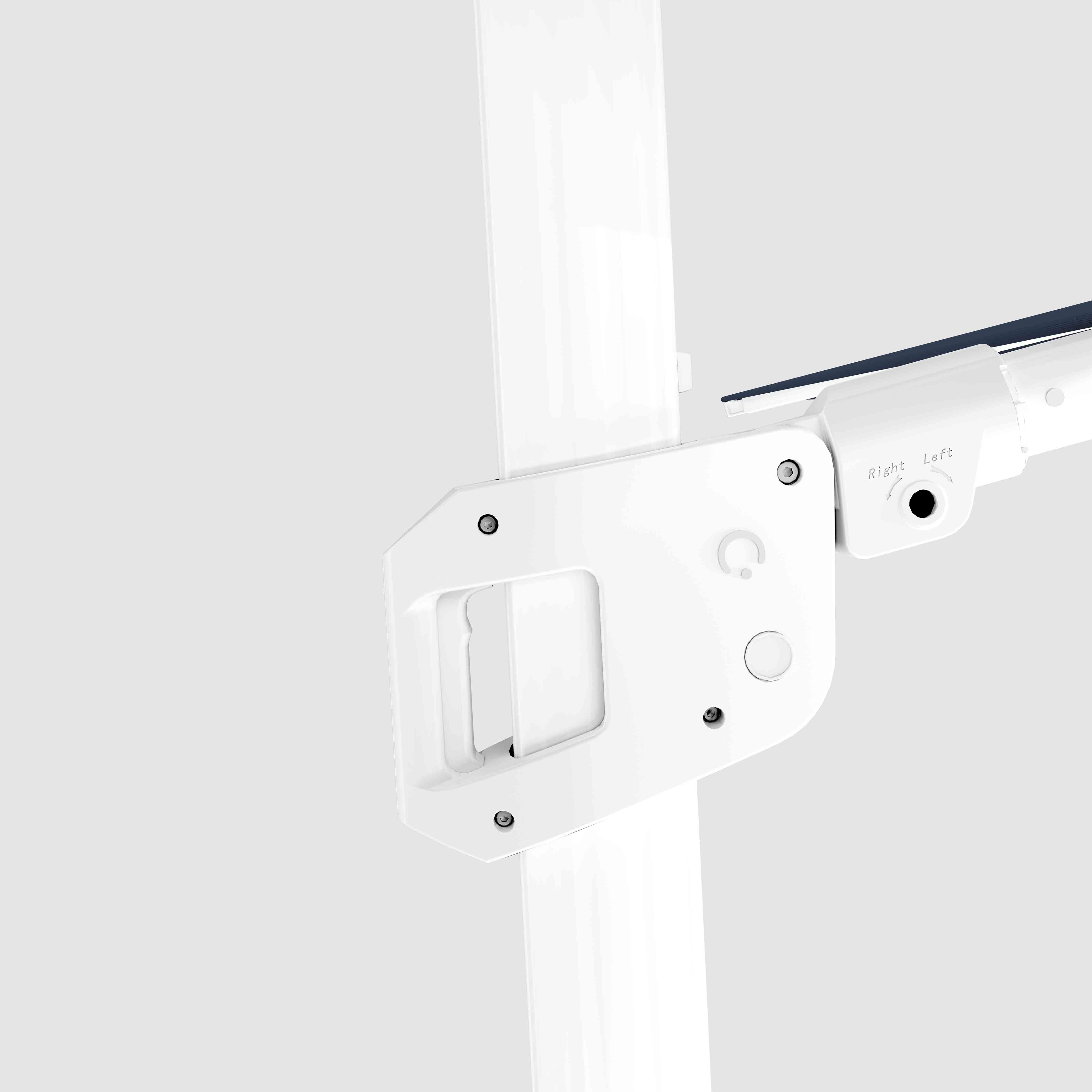#pole finish_White