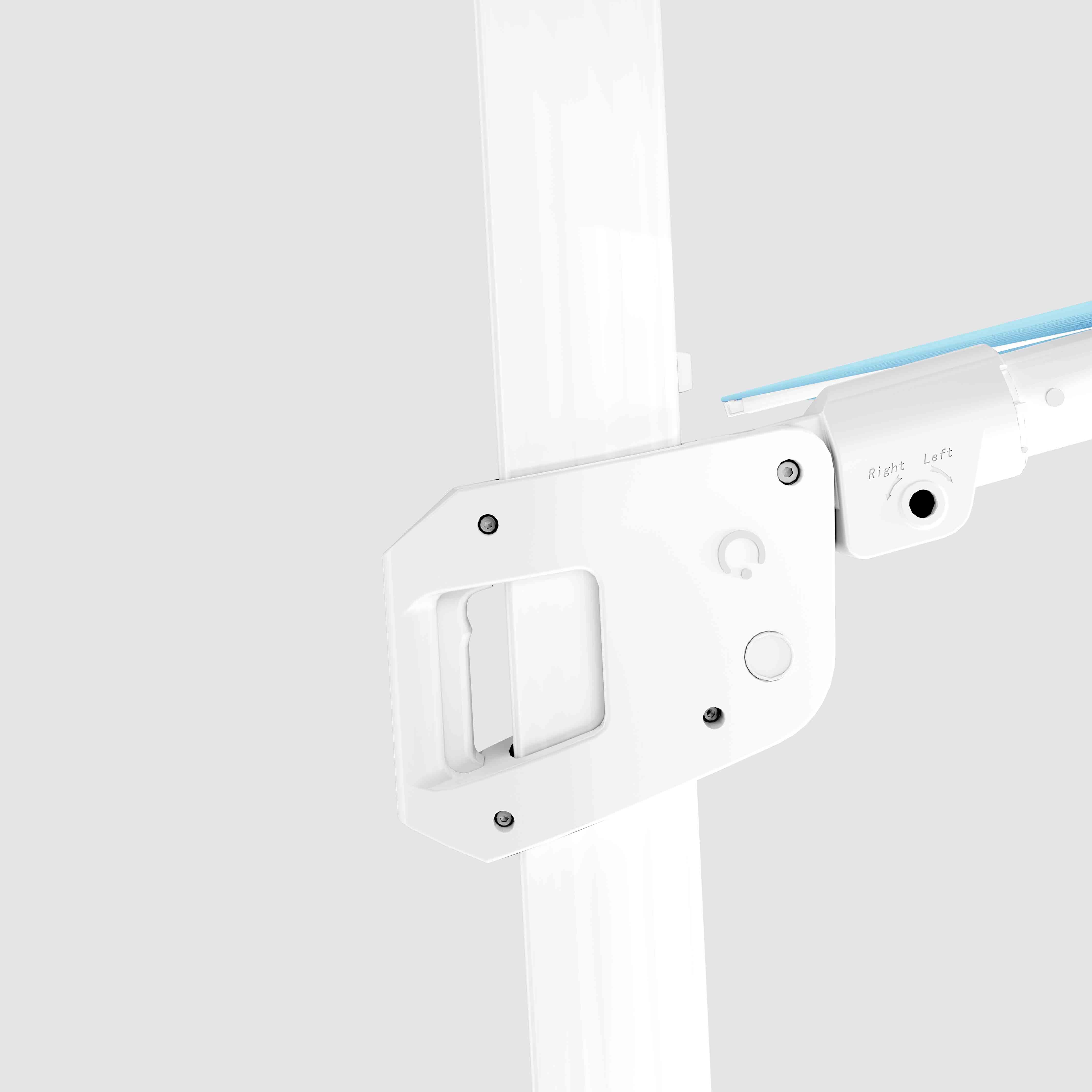 #pole finish_White