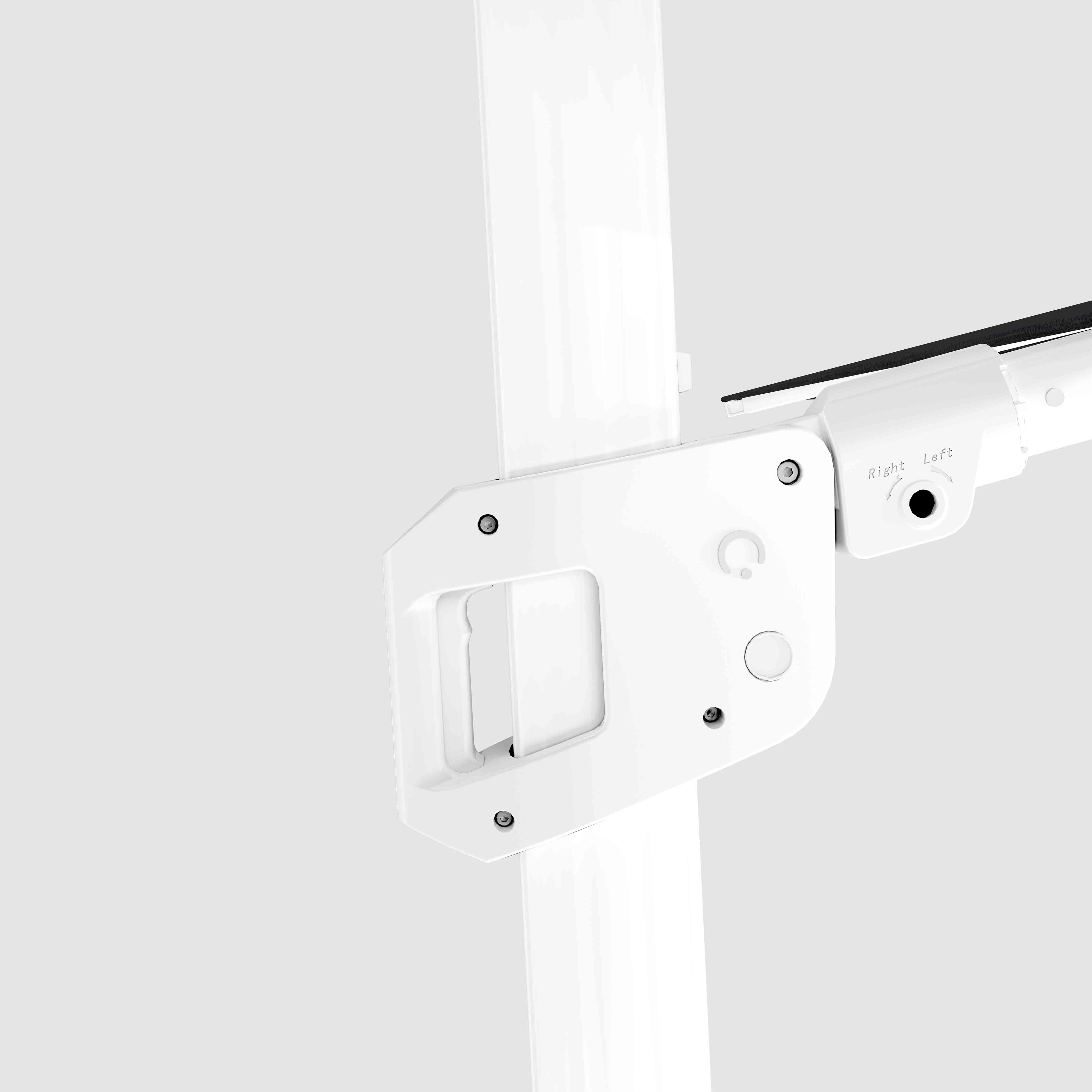 #pole finish_White