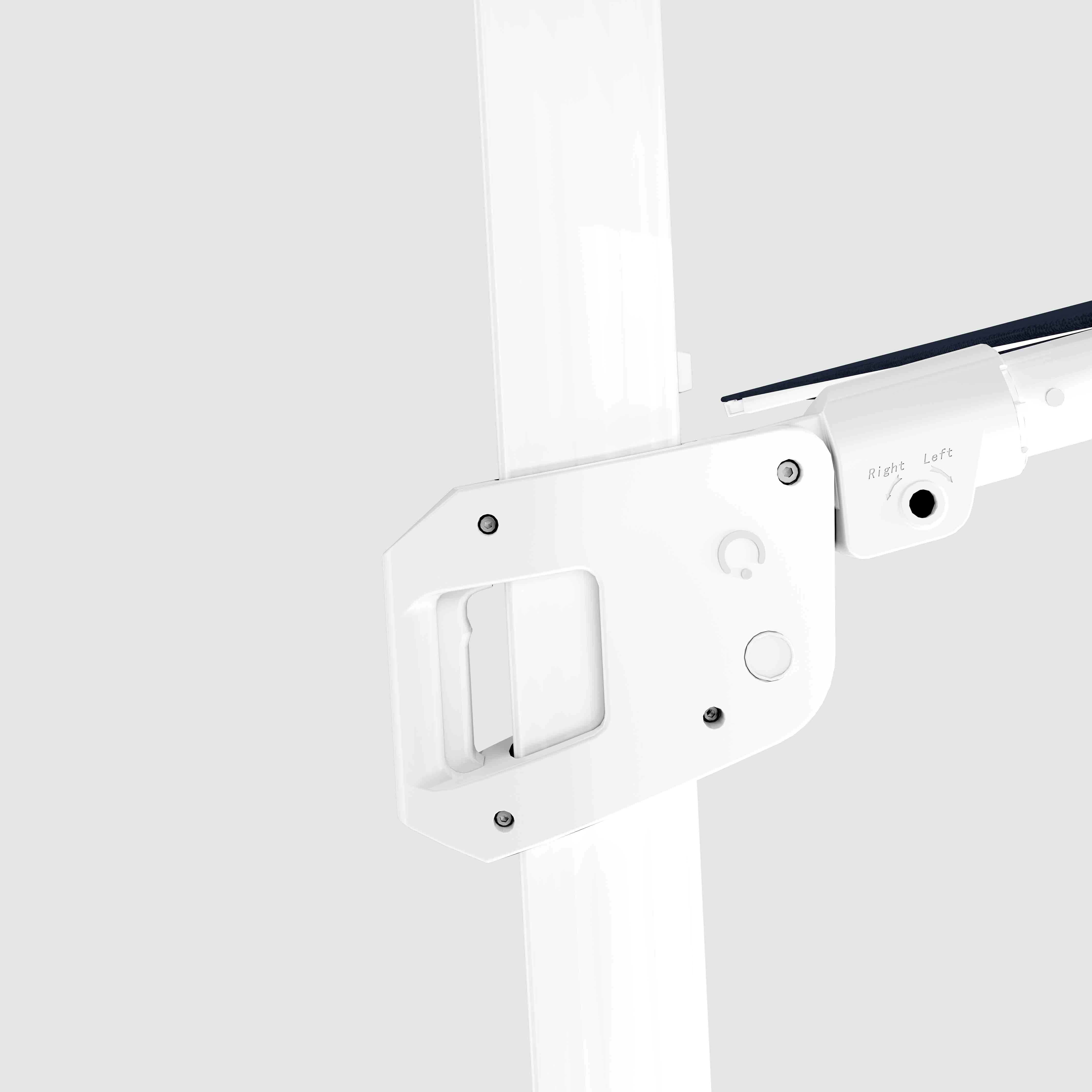 #pole finish_White