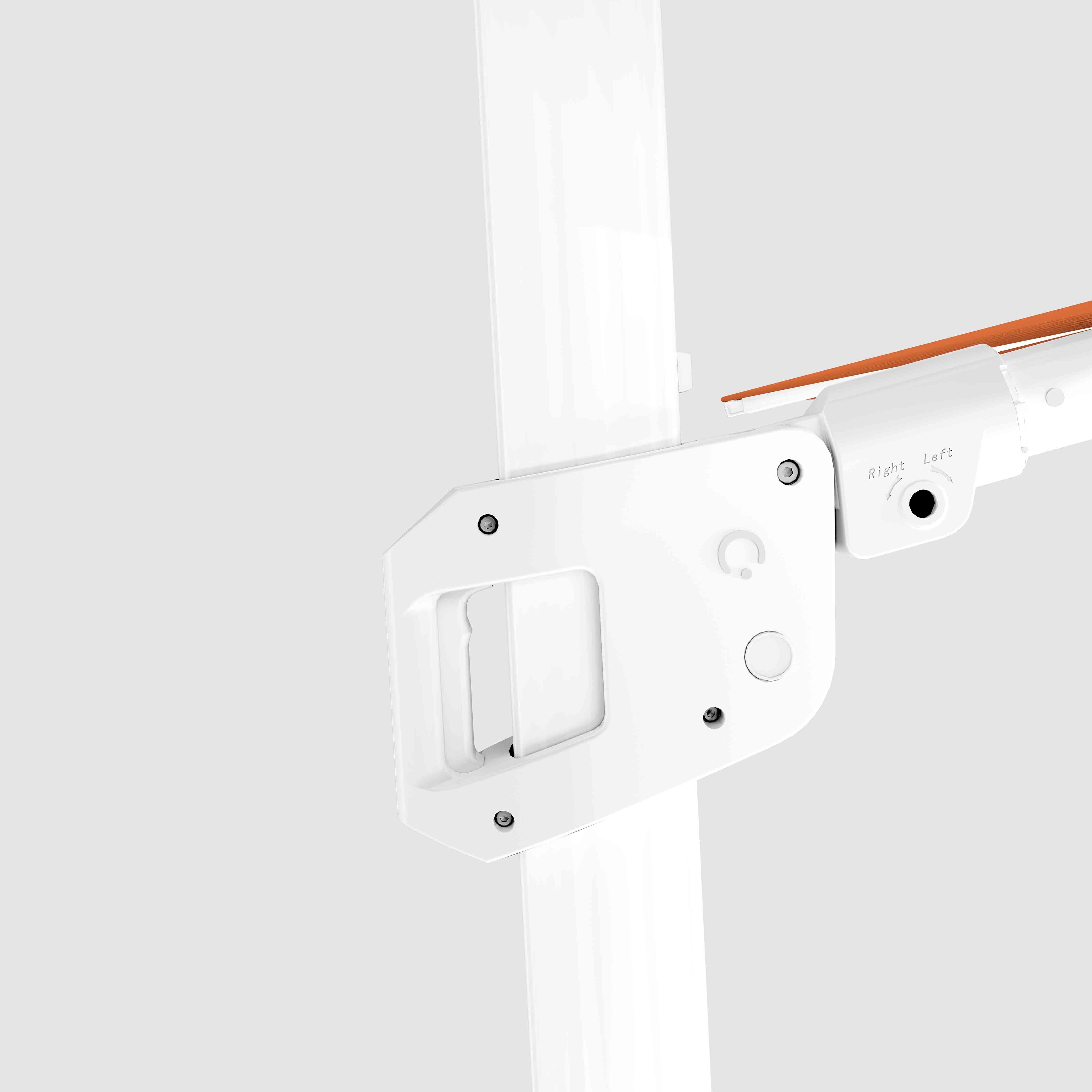 #pole finish_White