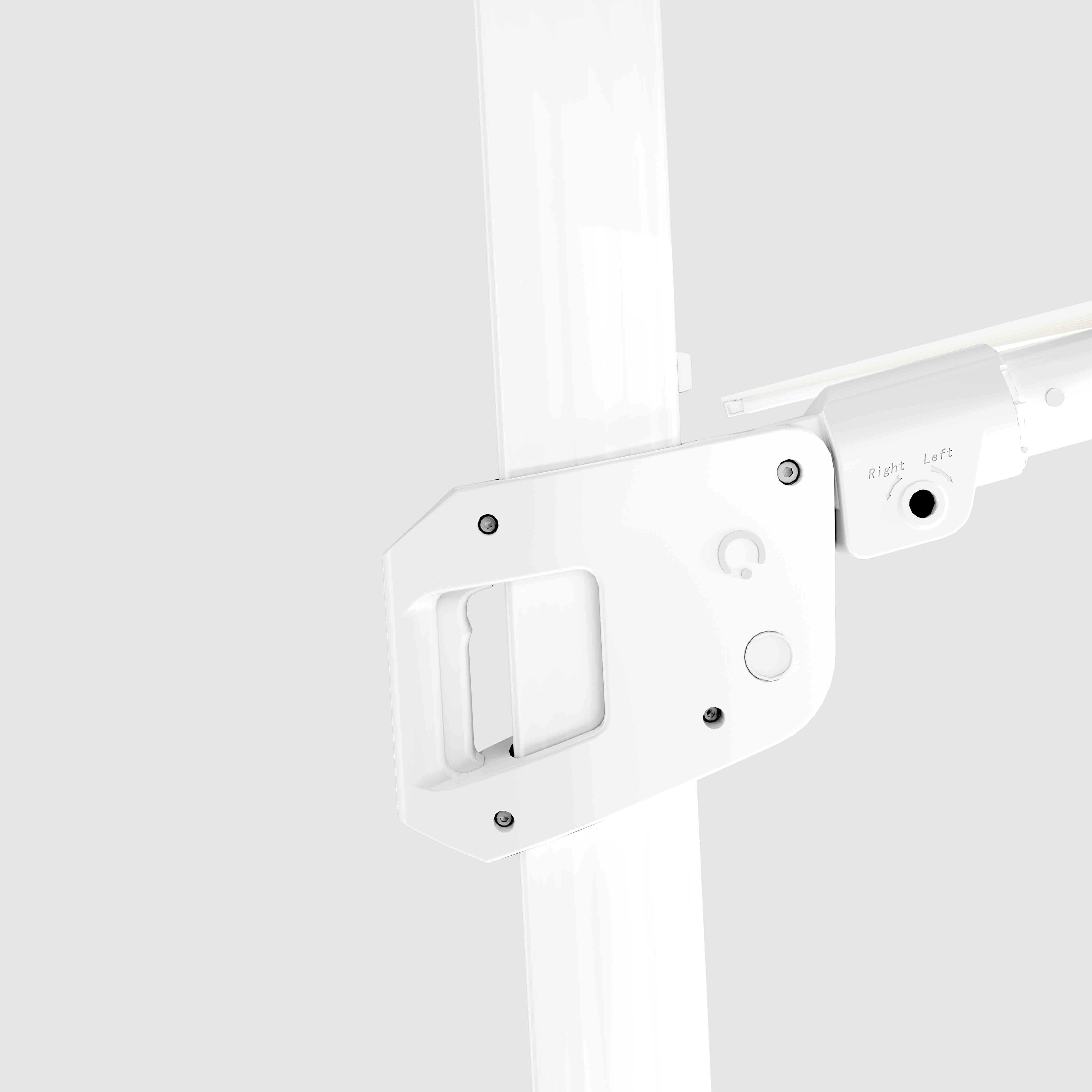 #pole finish_White