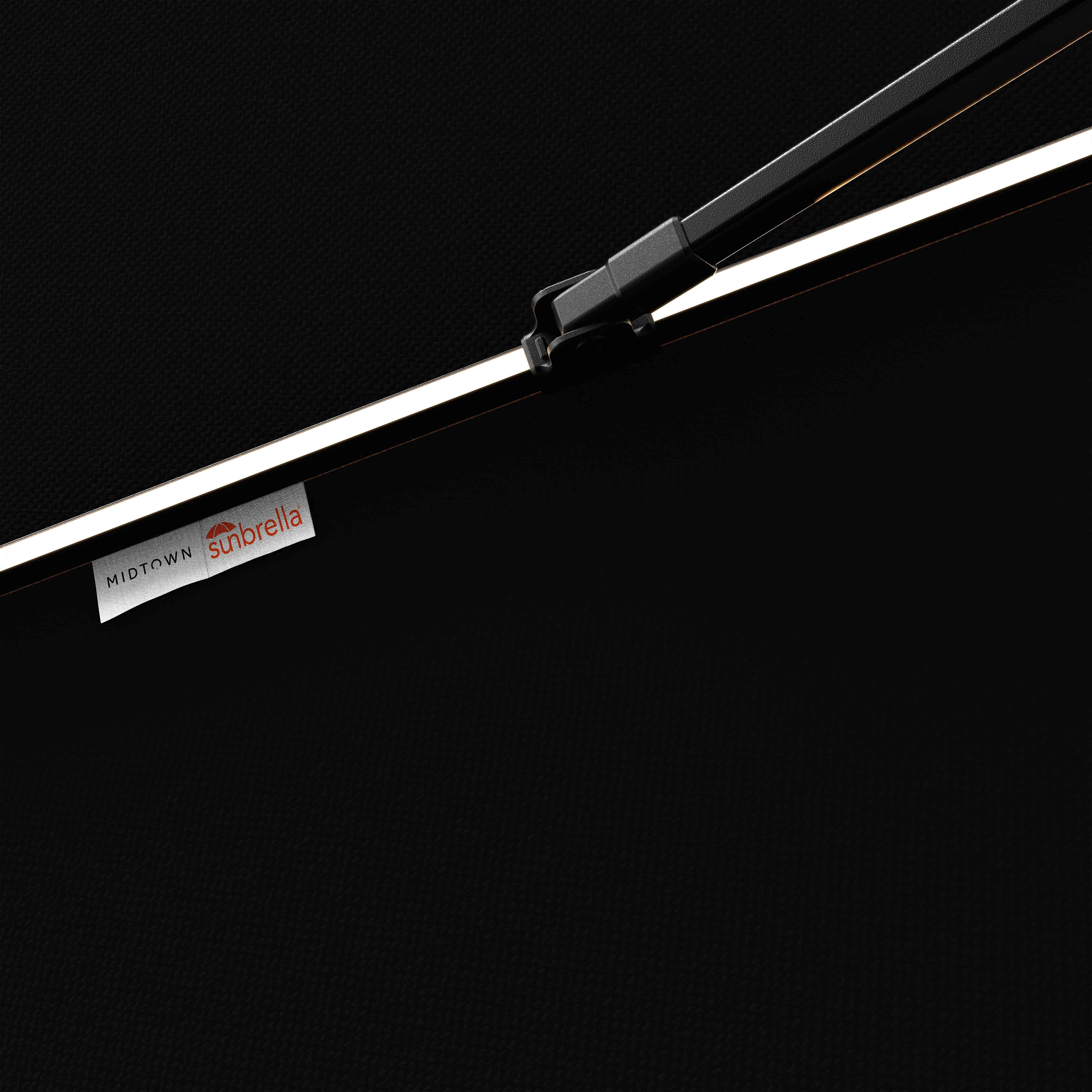The Glow - Sunbrella Black