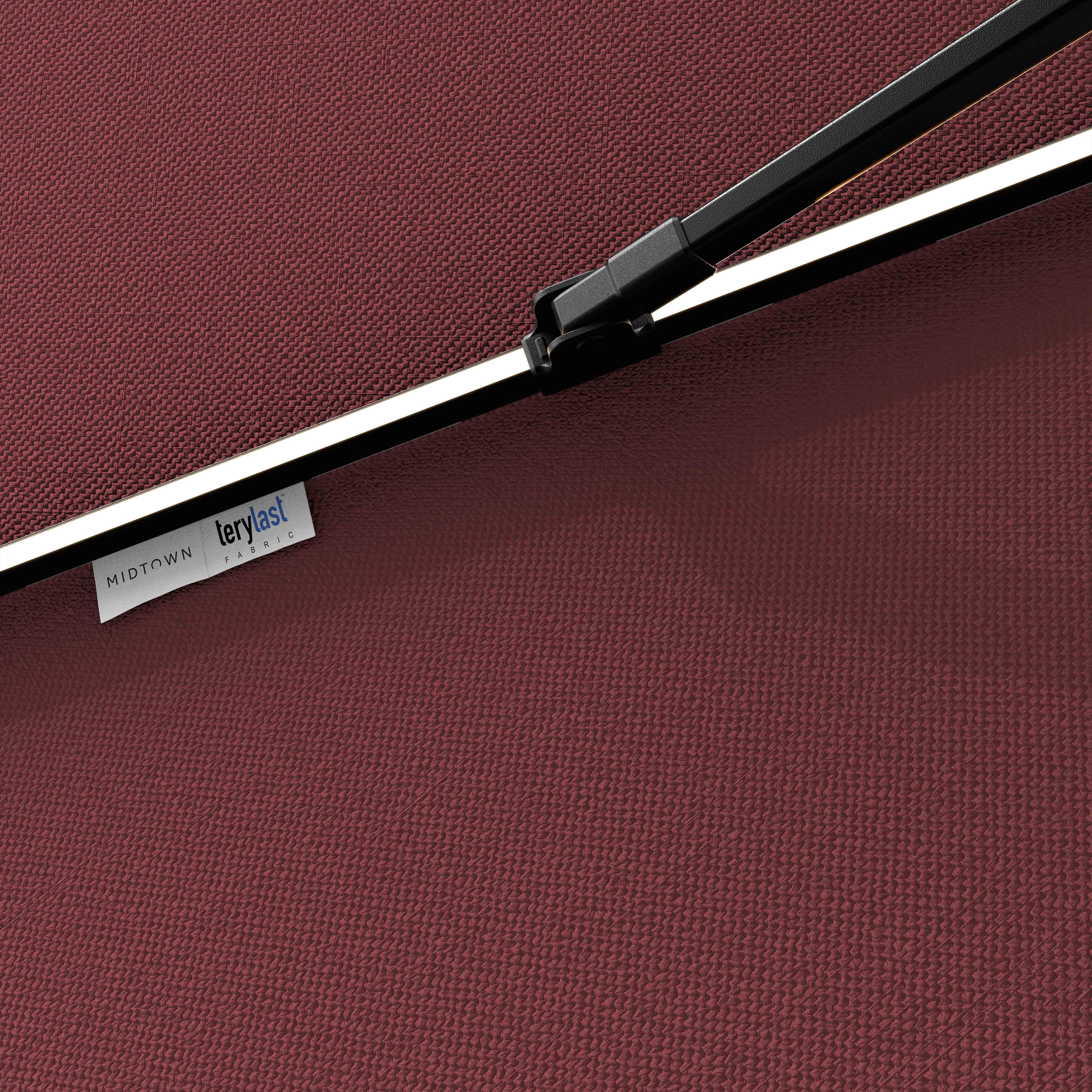 The Glow - Terylast Cherry - Burgundy