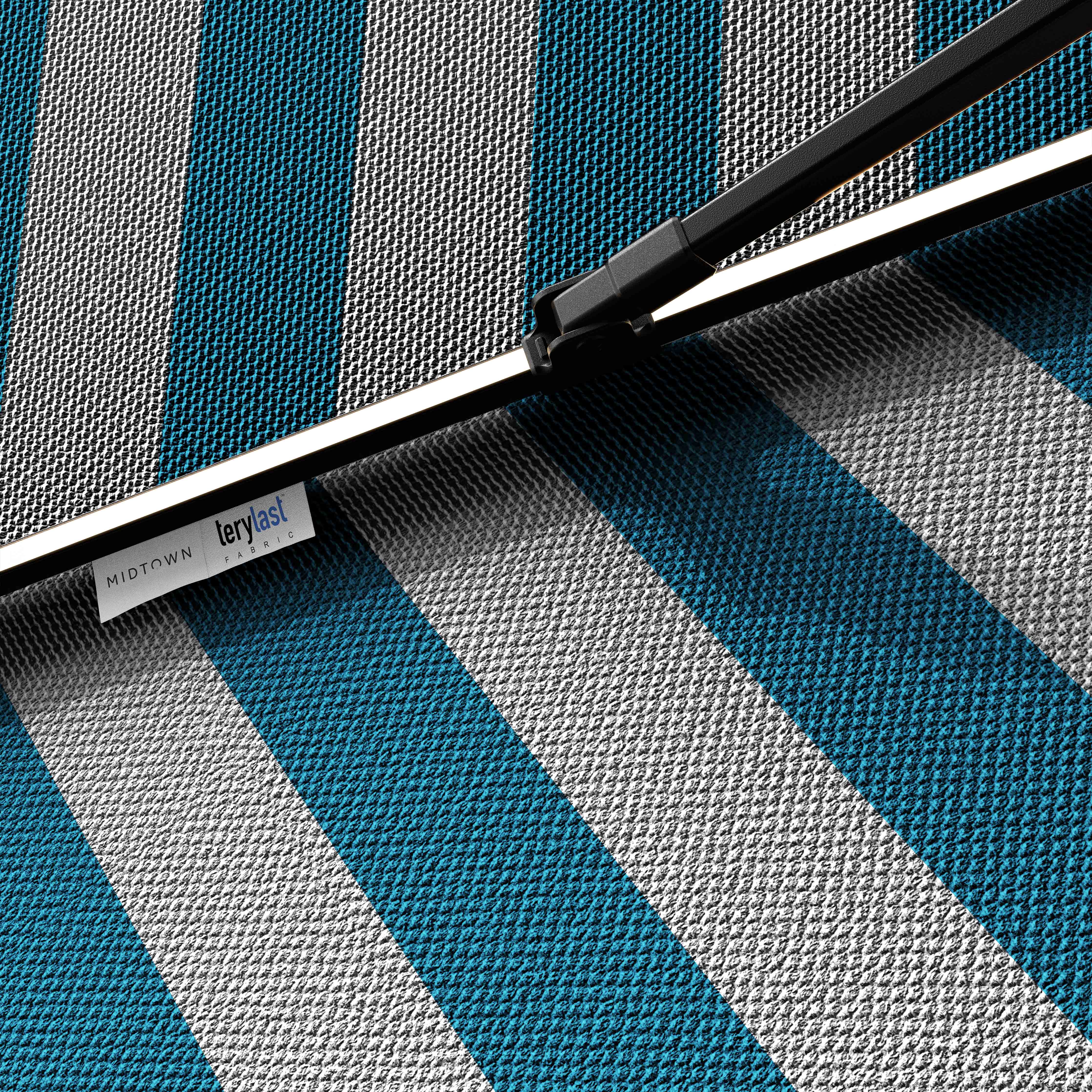 The Glow - Terylast Cobalt Stripes