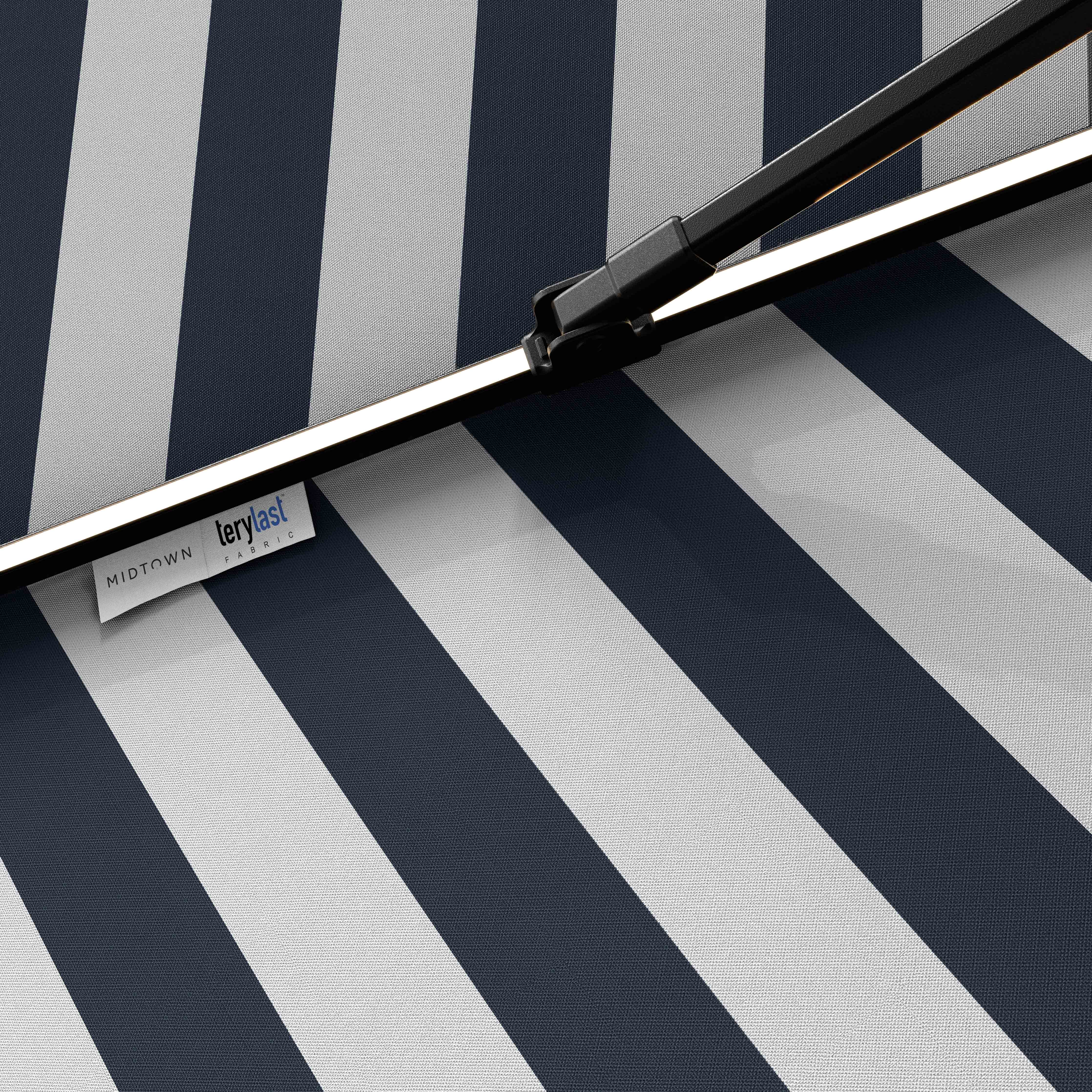 The LED Swilt™ - Terylast Navy Stripes