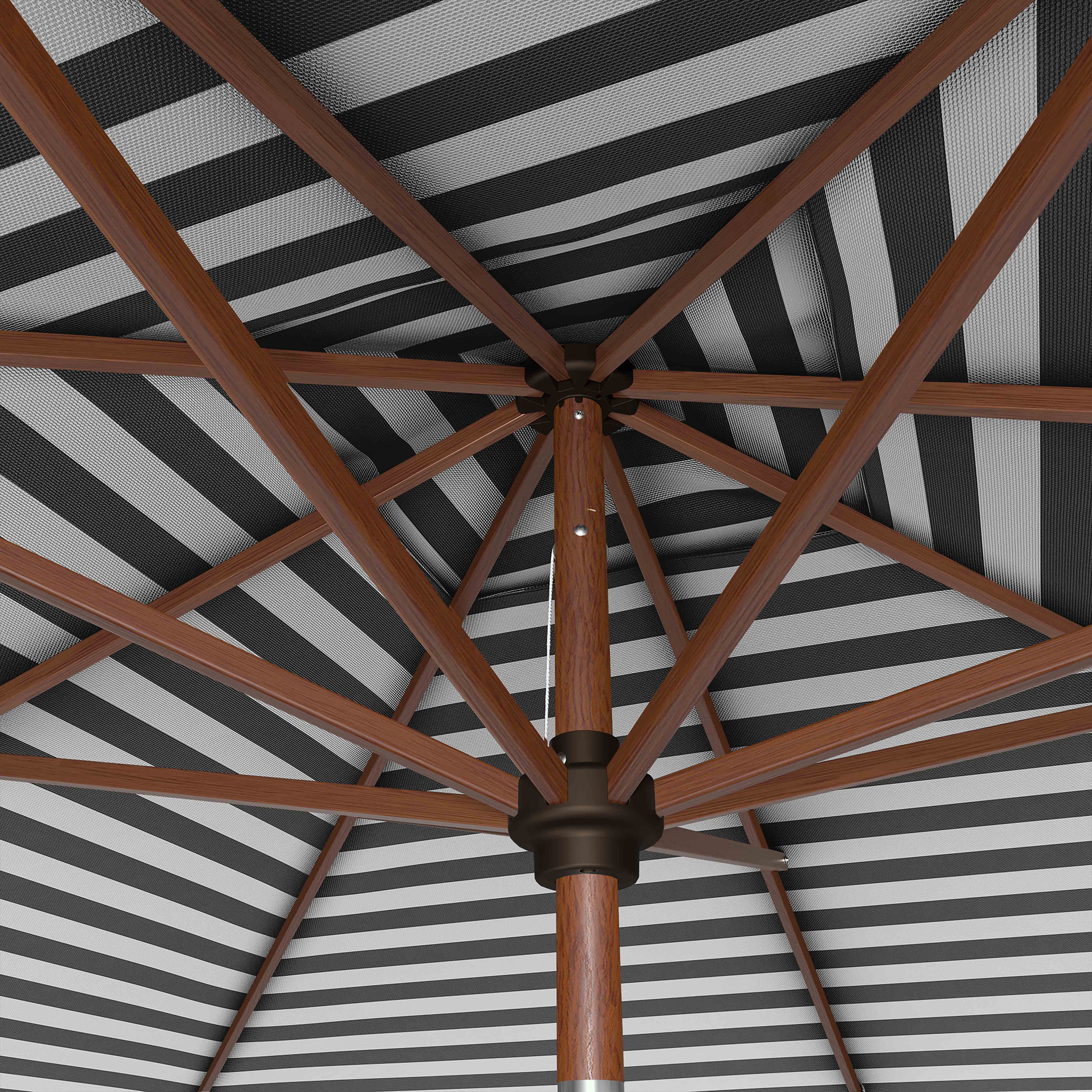 #pole finish_Wooden