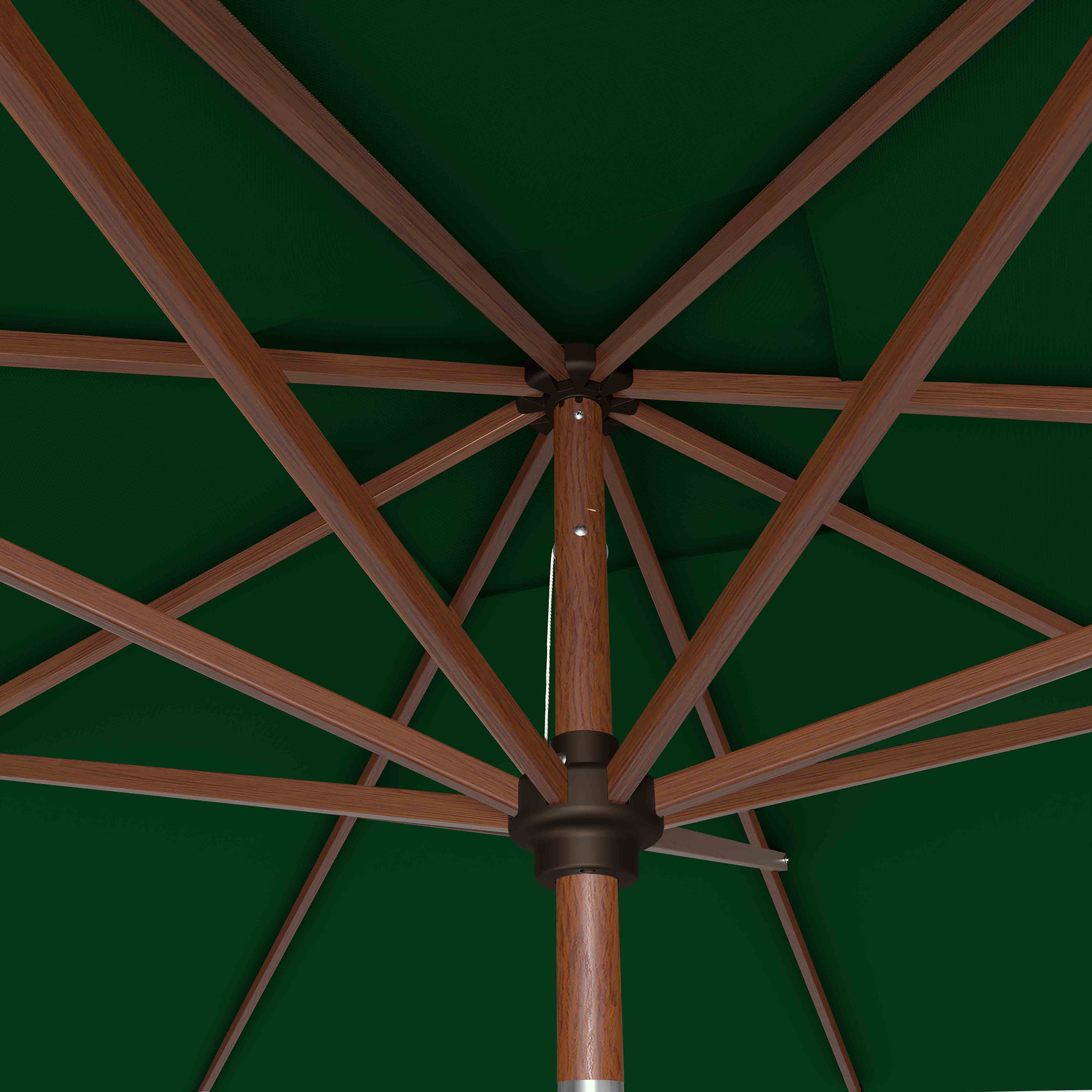 #pole finish_Wooden