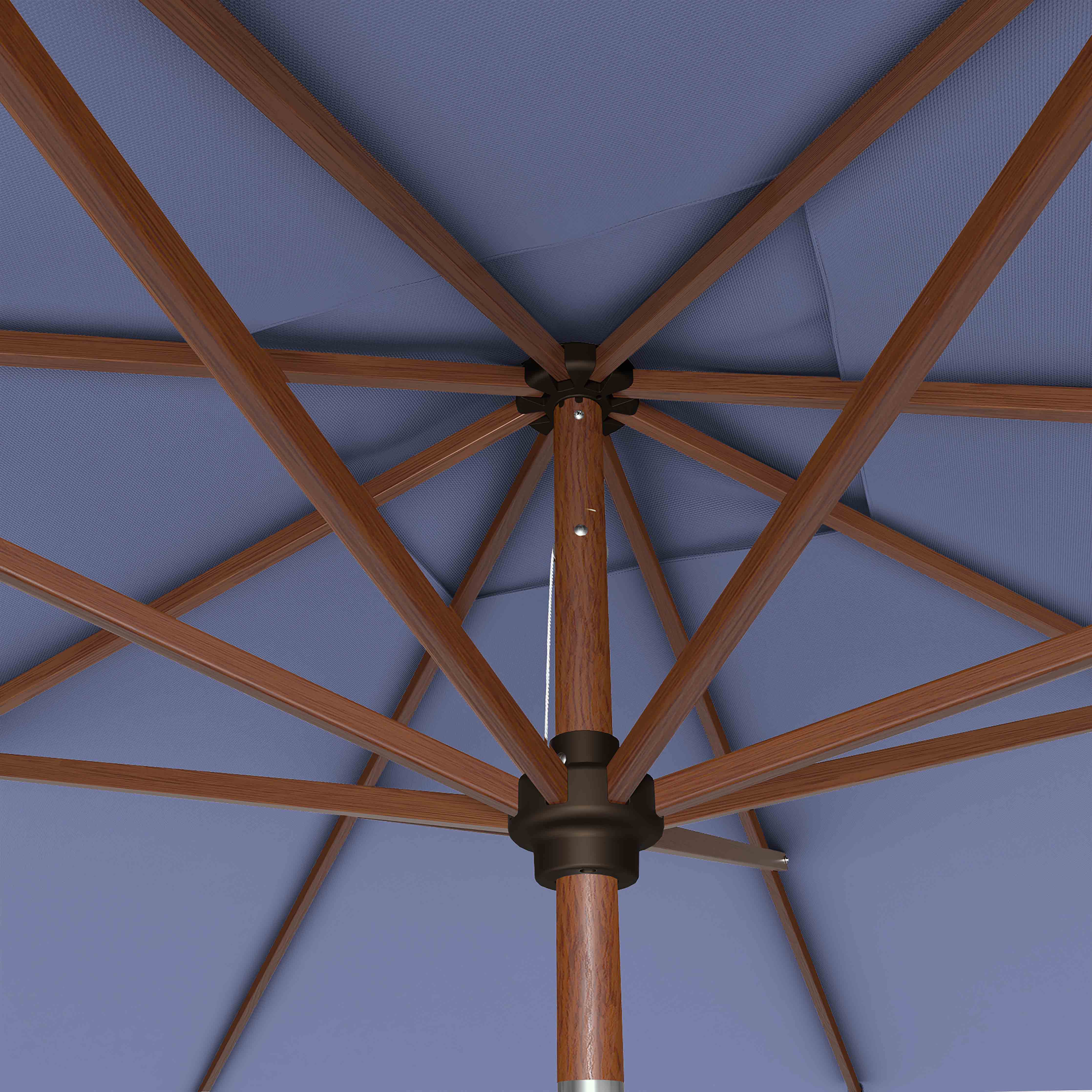 #pole finish_Wooden