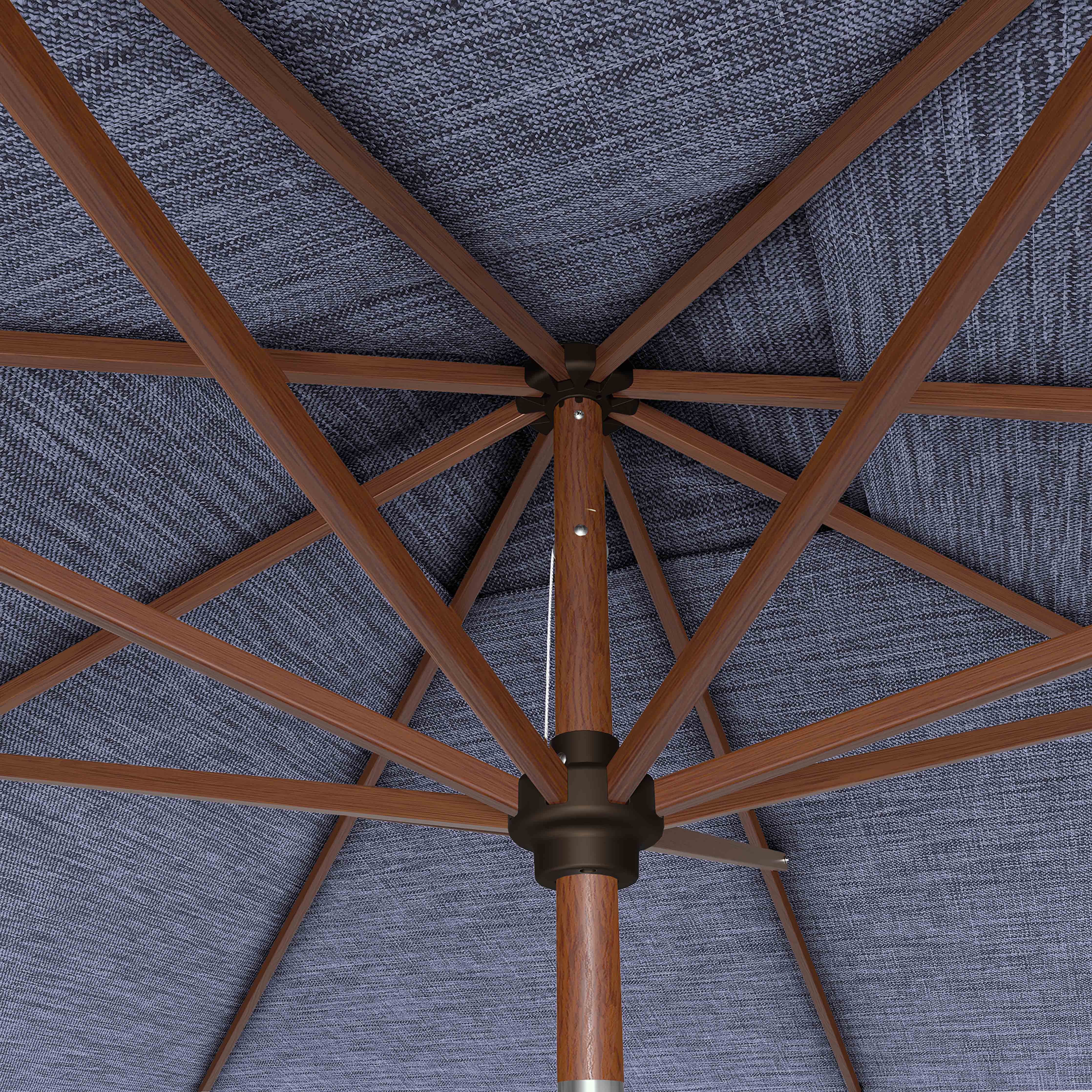 #pole finish_Wooden