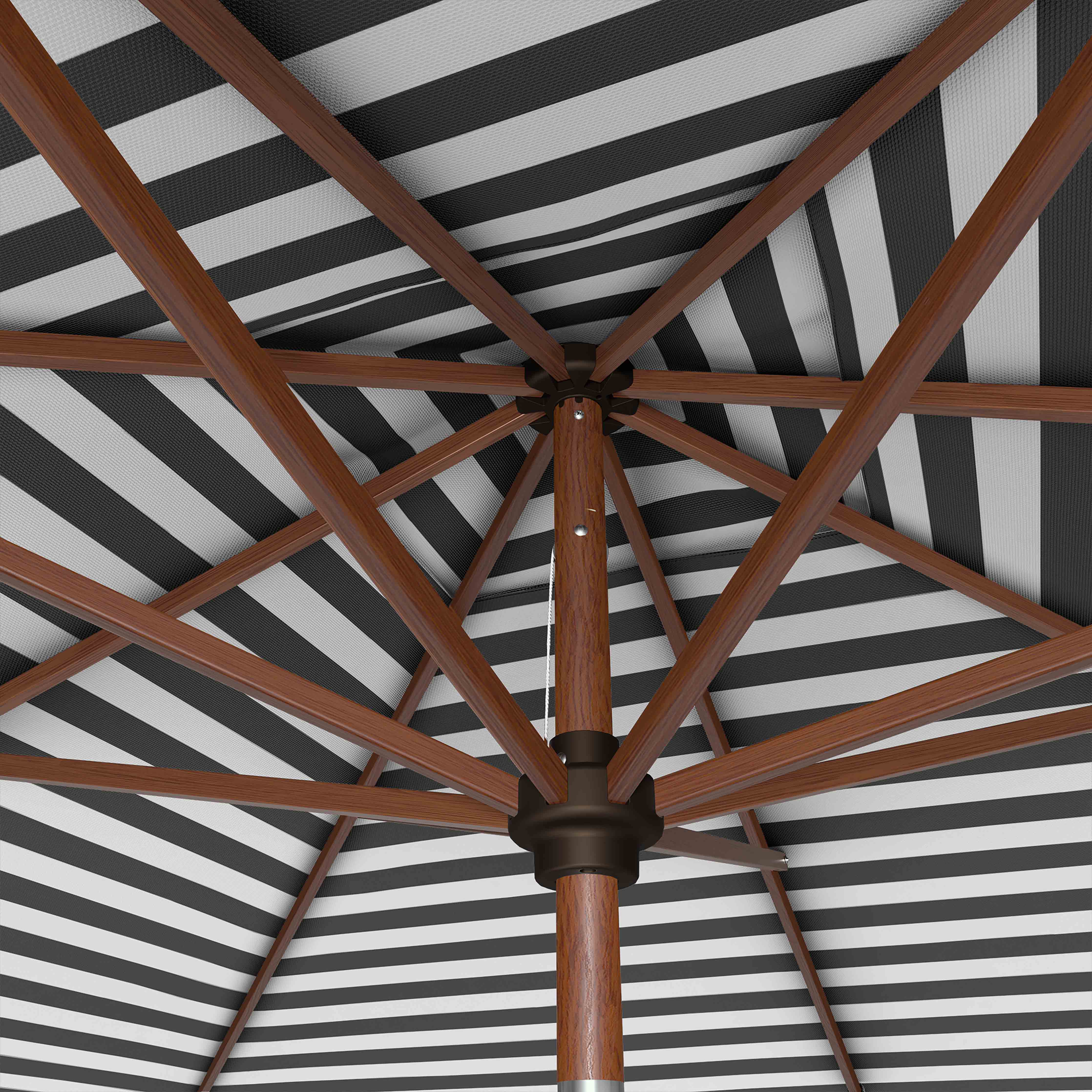 #pole finish_Wooden