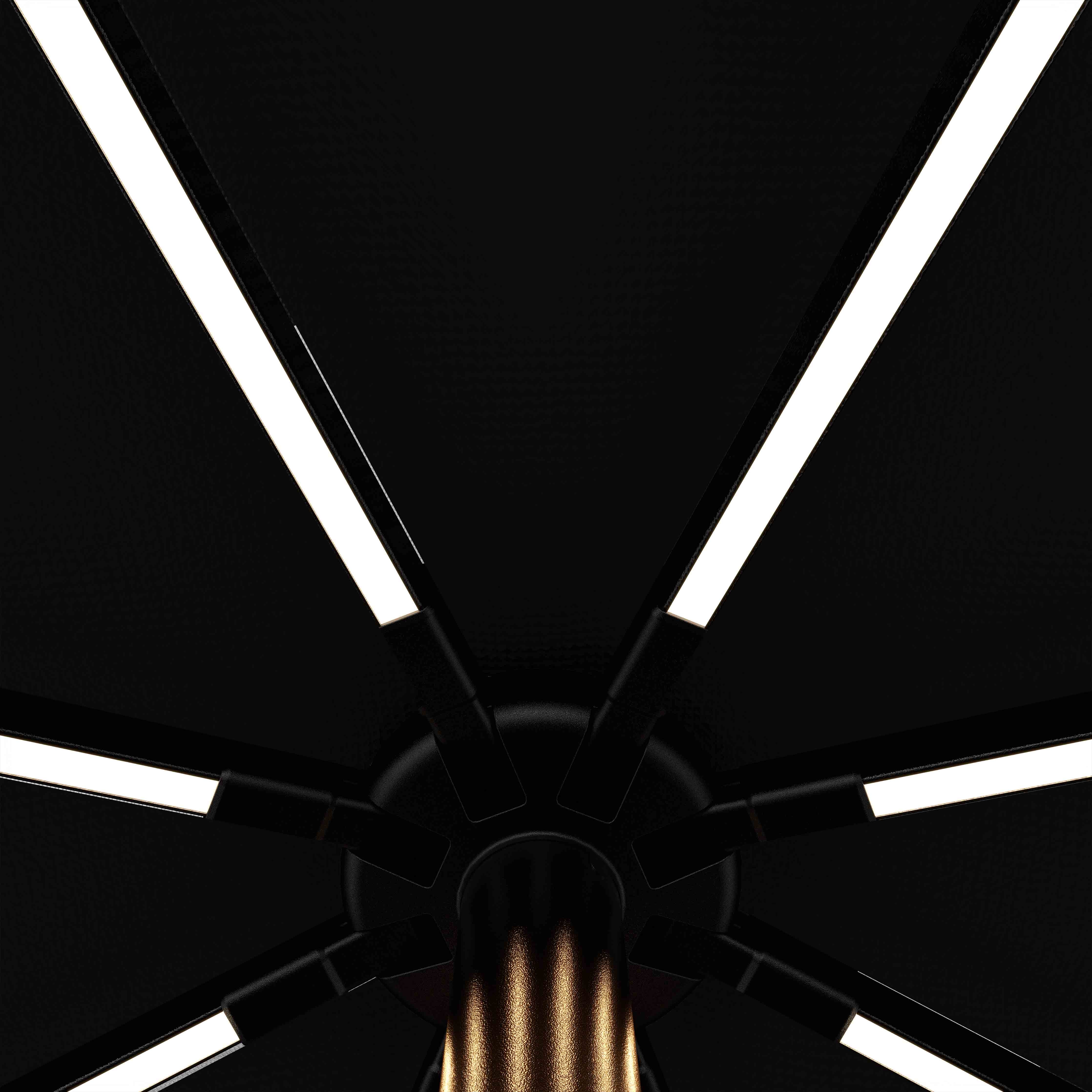 The Glow - Sunbrella Black