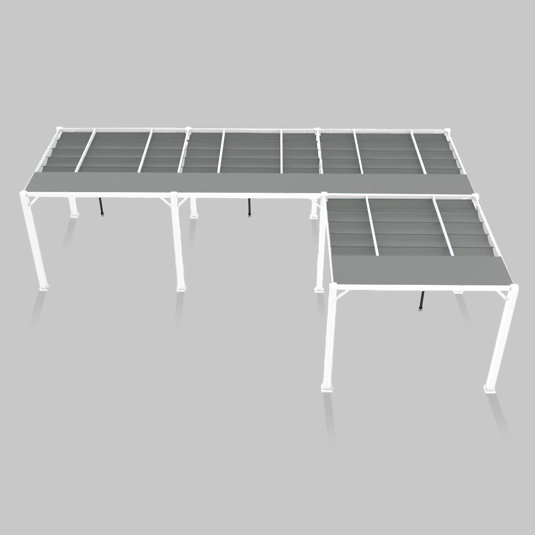 Pérgola Modular™ - Terylast Matter - Gris