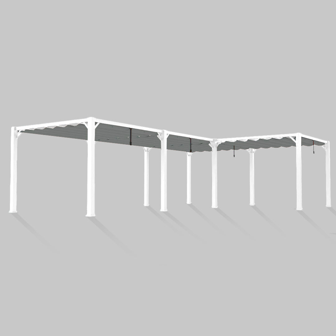 Pérgola Modular™ - Terylast Matter - Gris