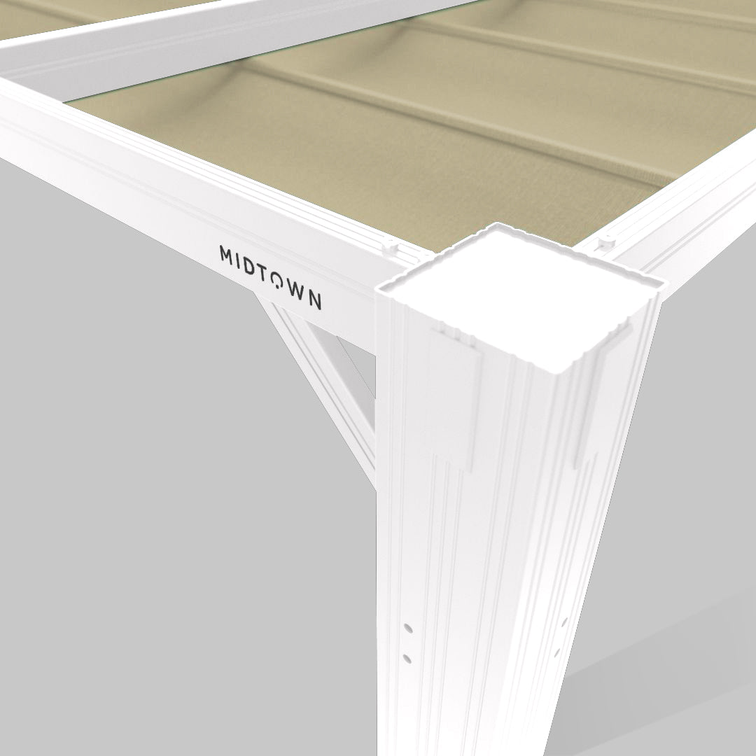#configuration pergola_L shape #frame colour_White