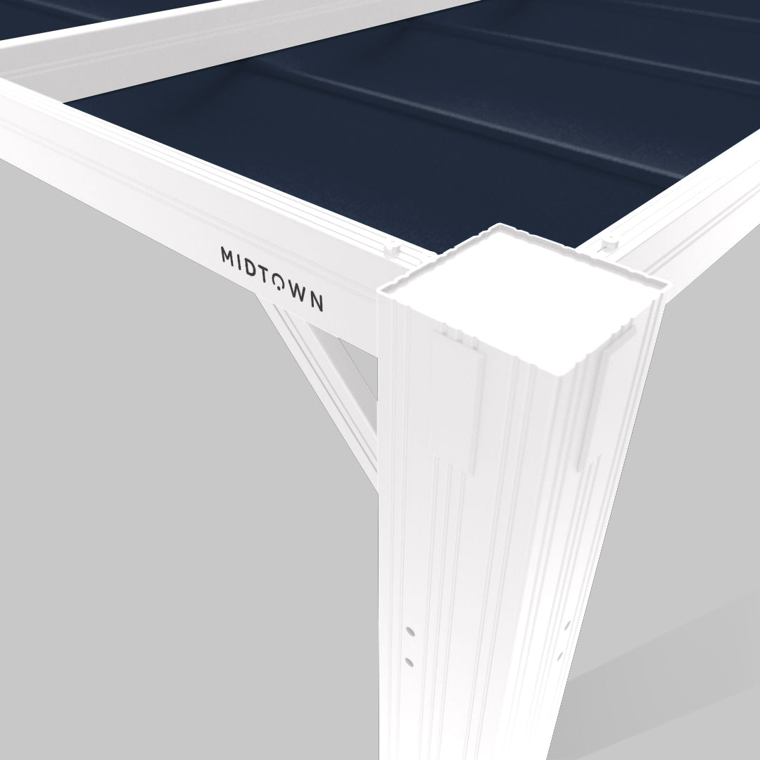 #configuration pergola_L shape #frame colour_White