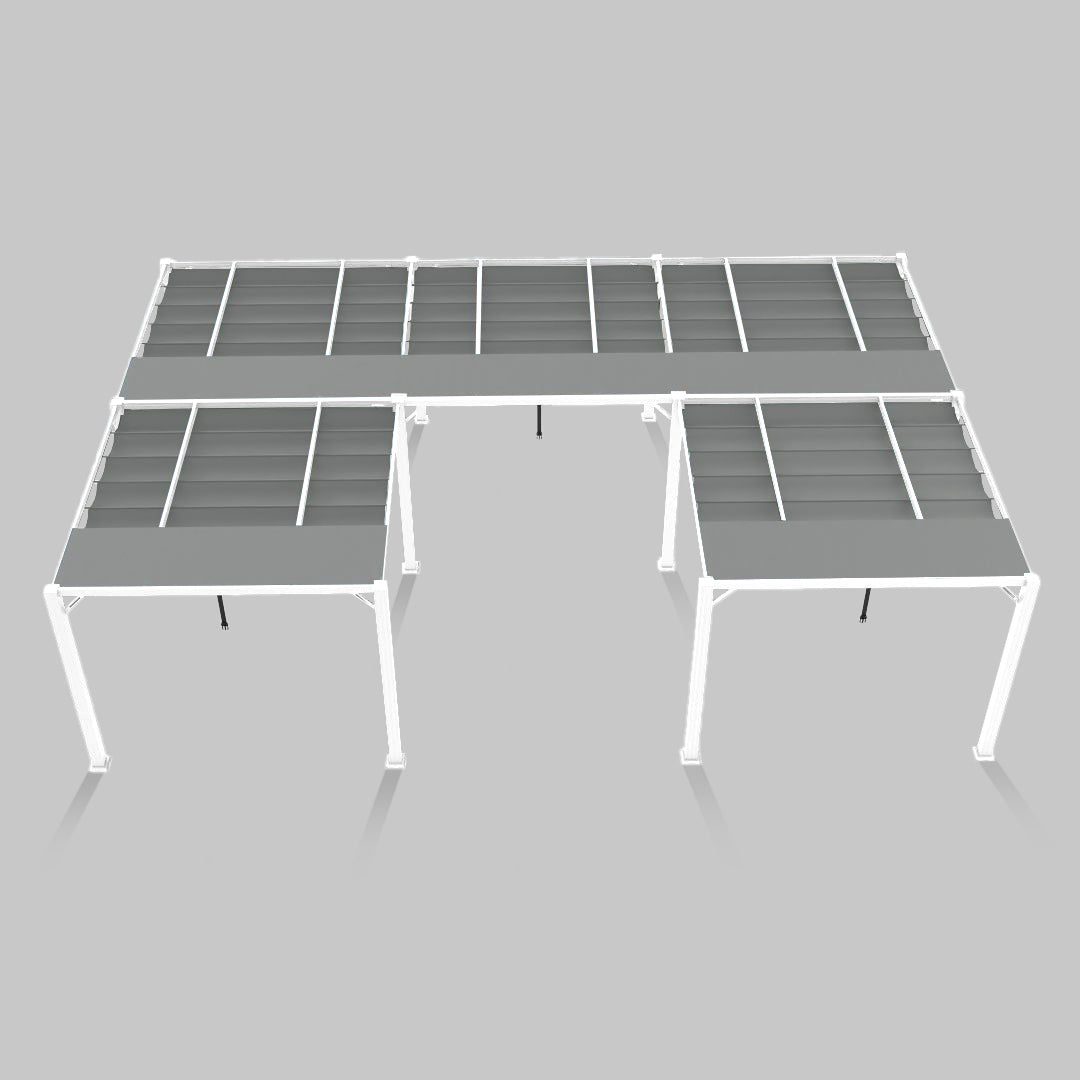 Pérgola Modular™ - Terylast Matter - Gris