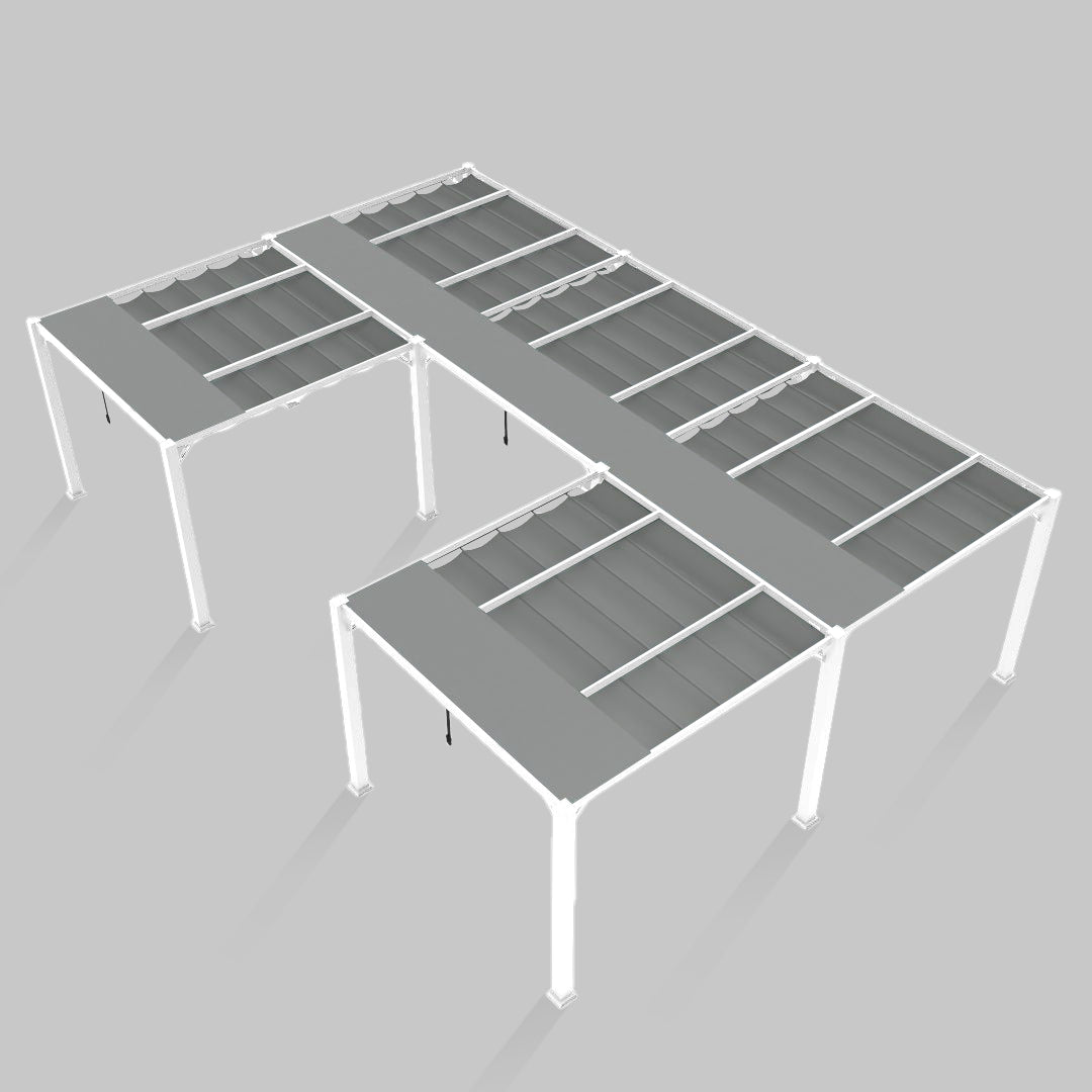 Pérgola Modular™ - Terylast Matter - Gris
