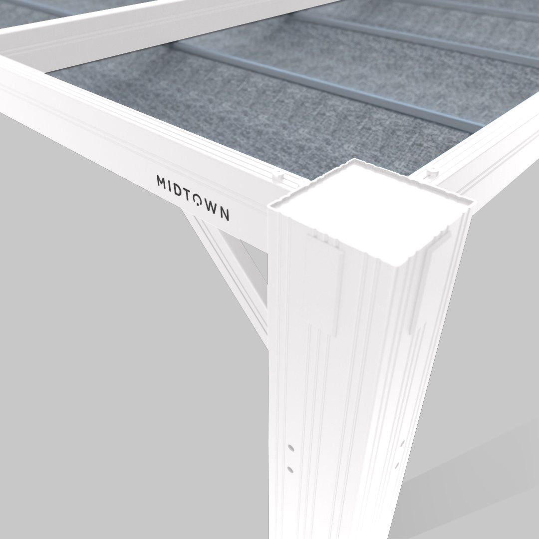 #configuration pergola_U shape #frame colour_White