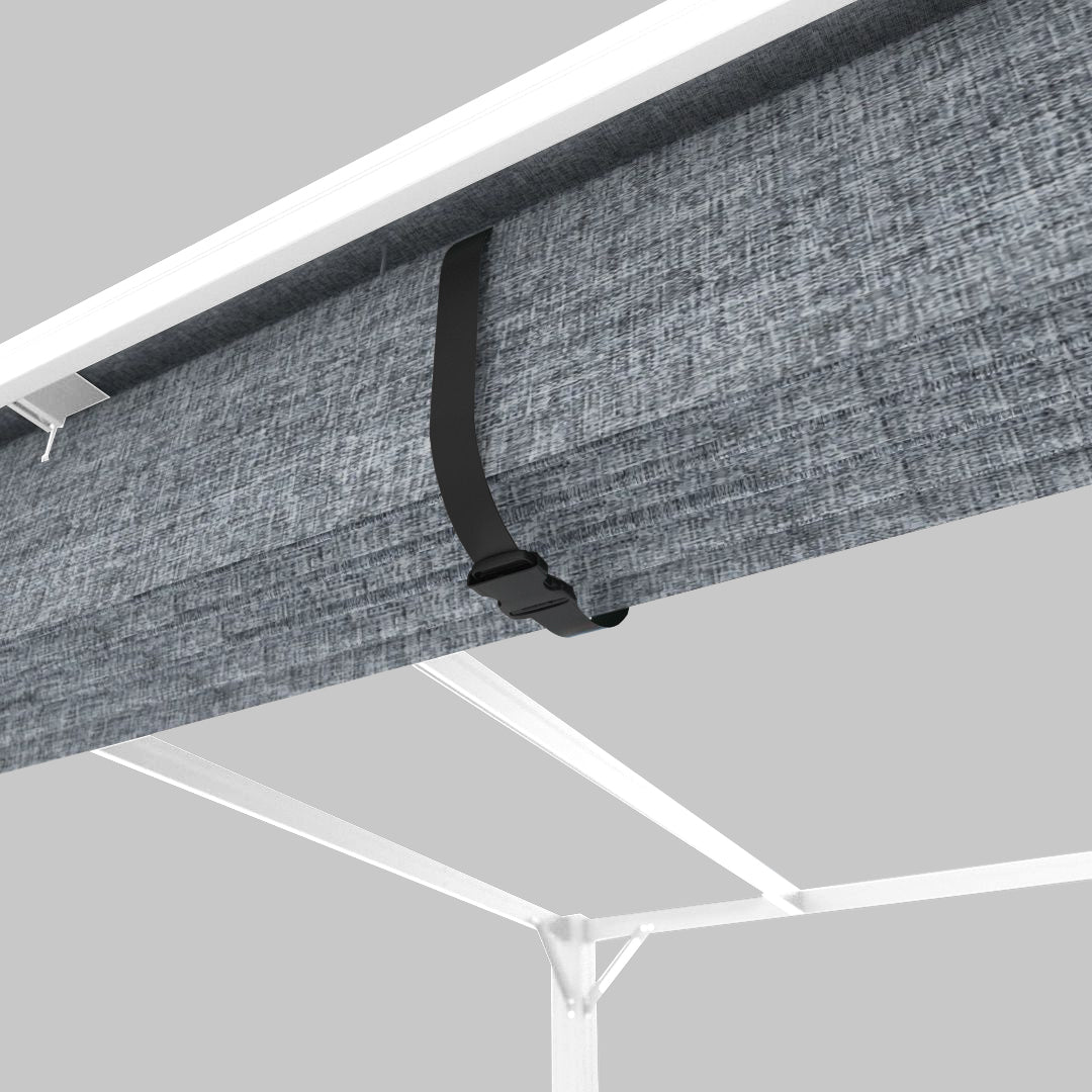 #configuration pergola_U shape #frame colour_White