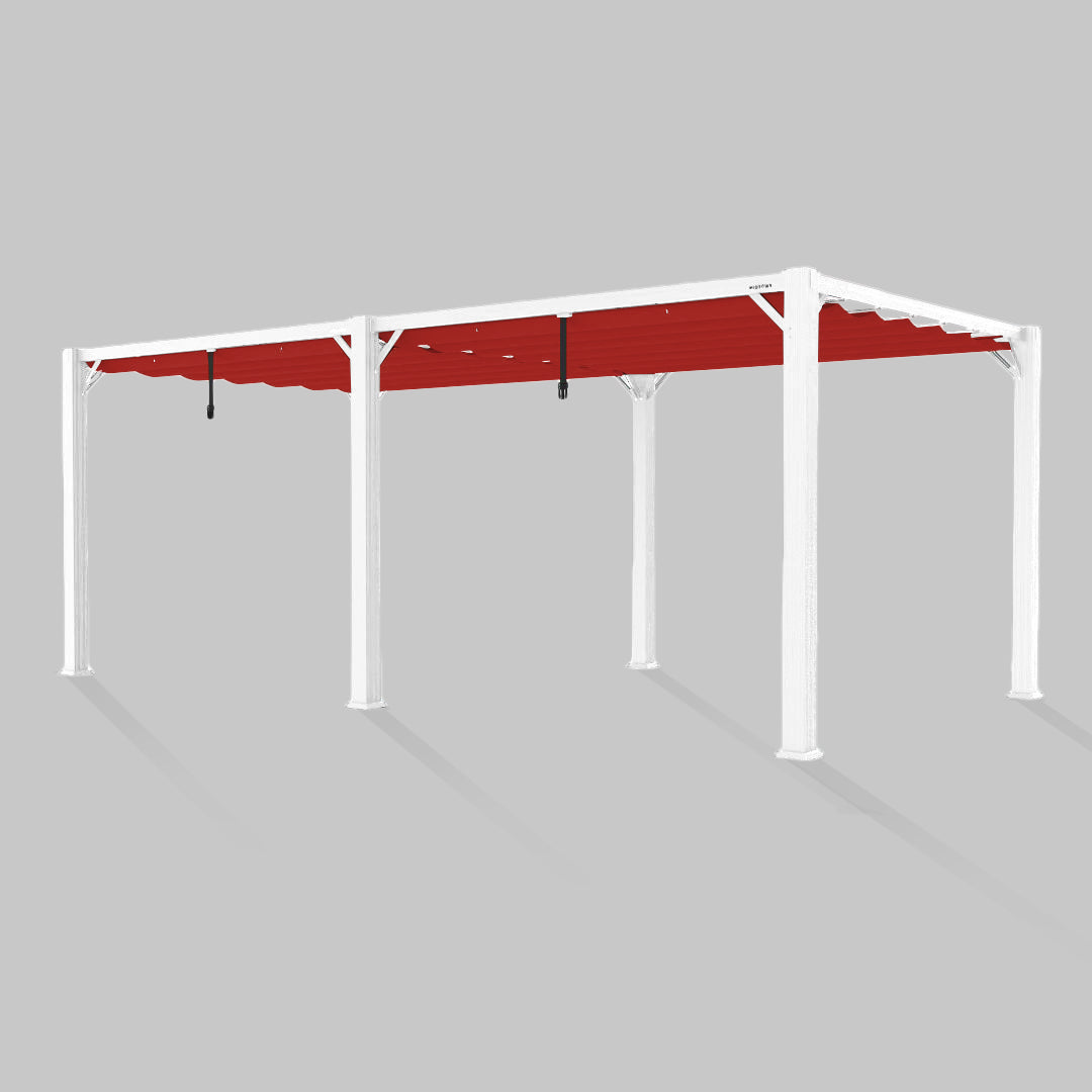 #configuration pergola_double #frame colour_White