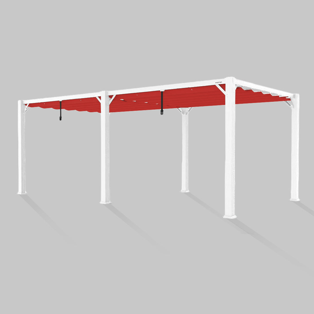 #configuration pergola_double #frame colour_White
