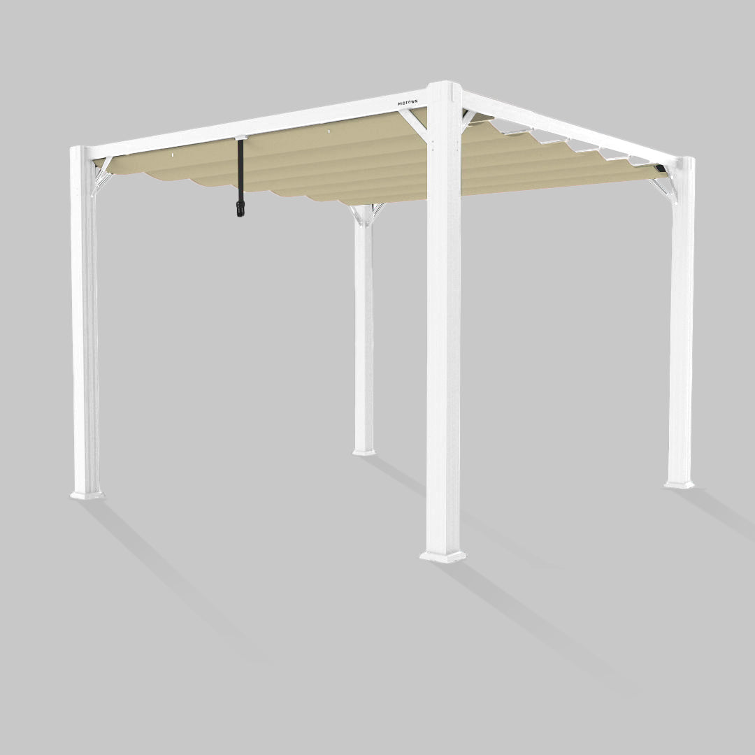 #configuration pergola_single #frame colour_White