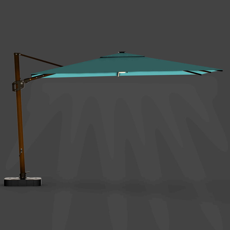 #pole finish_Wooden