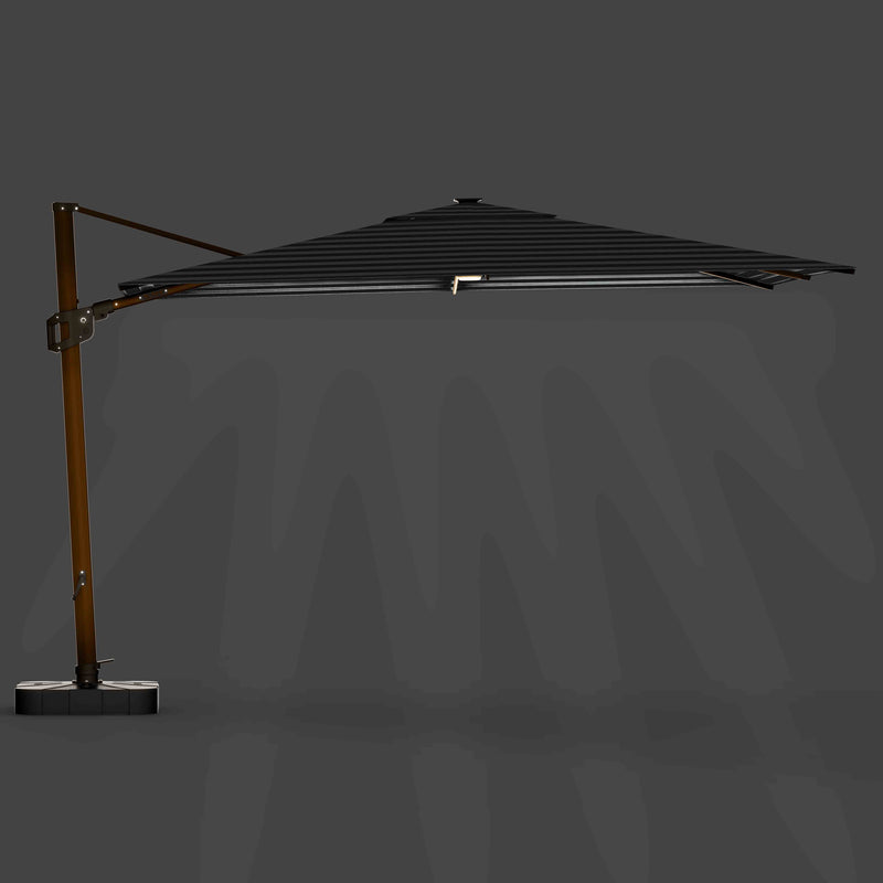 #pole finish_Wooden