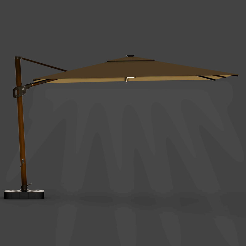 #pole finish_Wooden