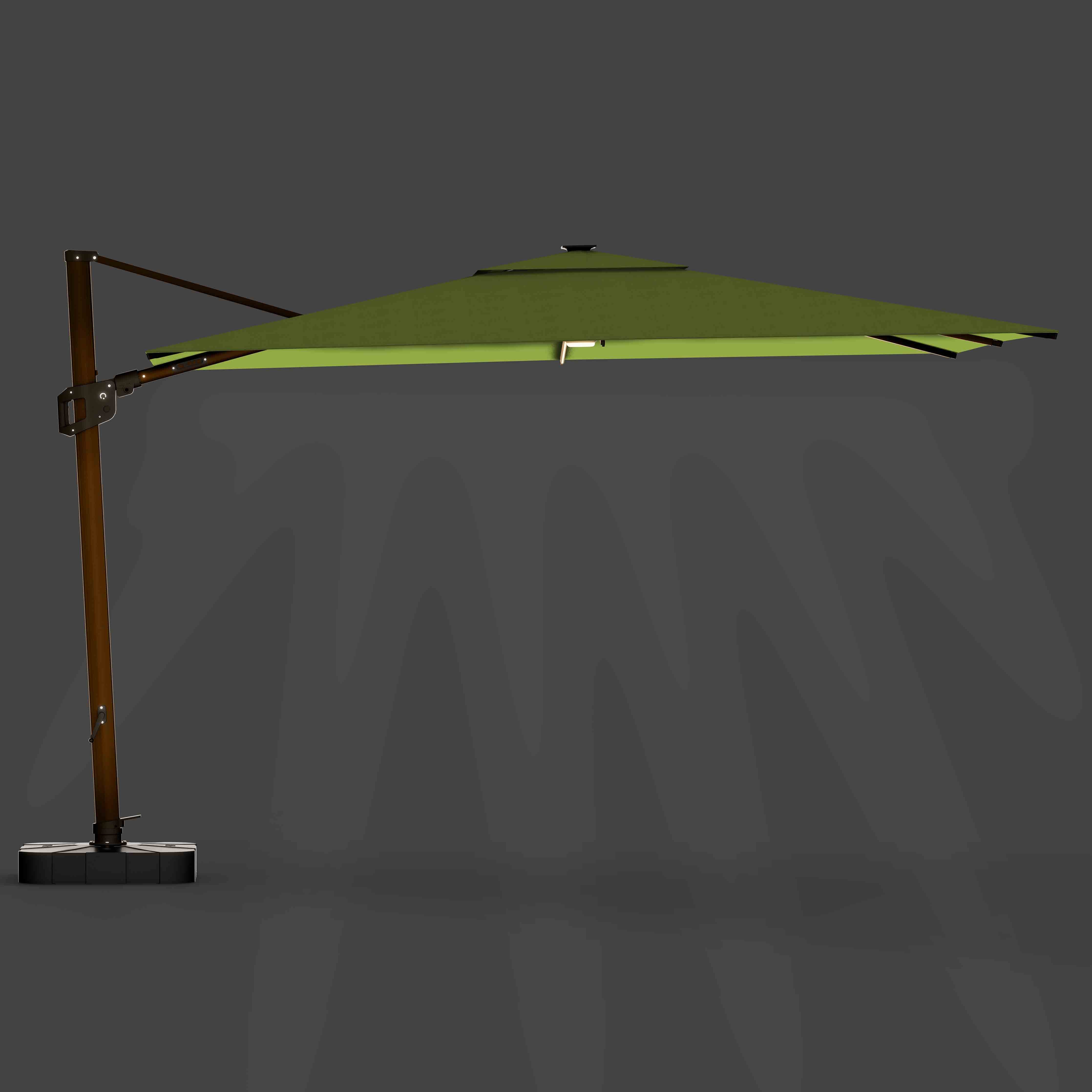 #pole finish_Wooden