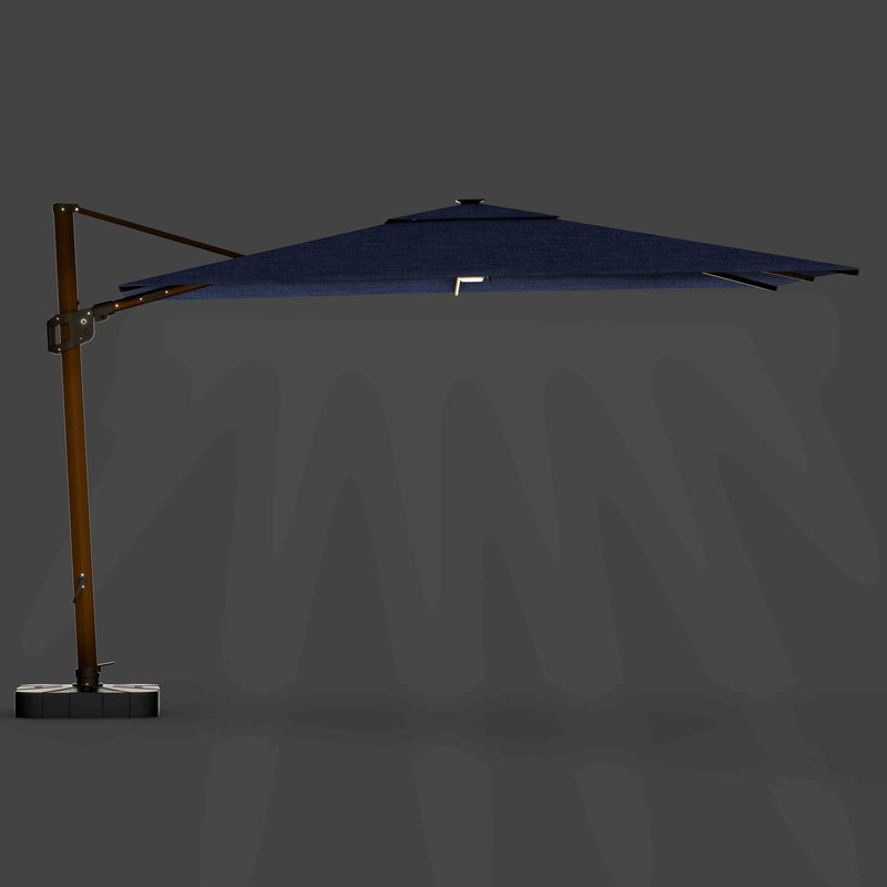 #pole finish_Wooden