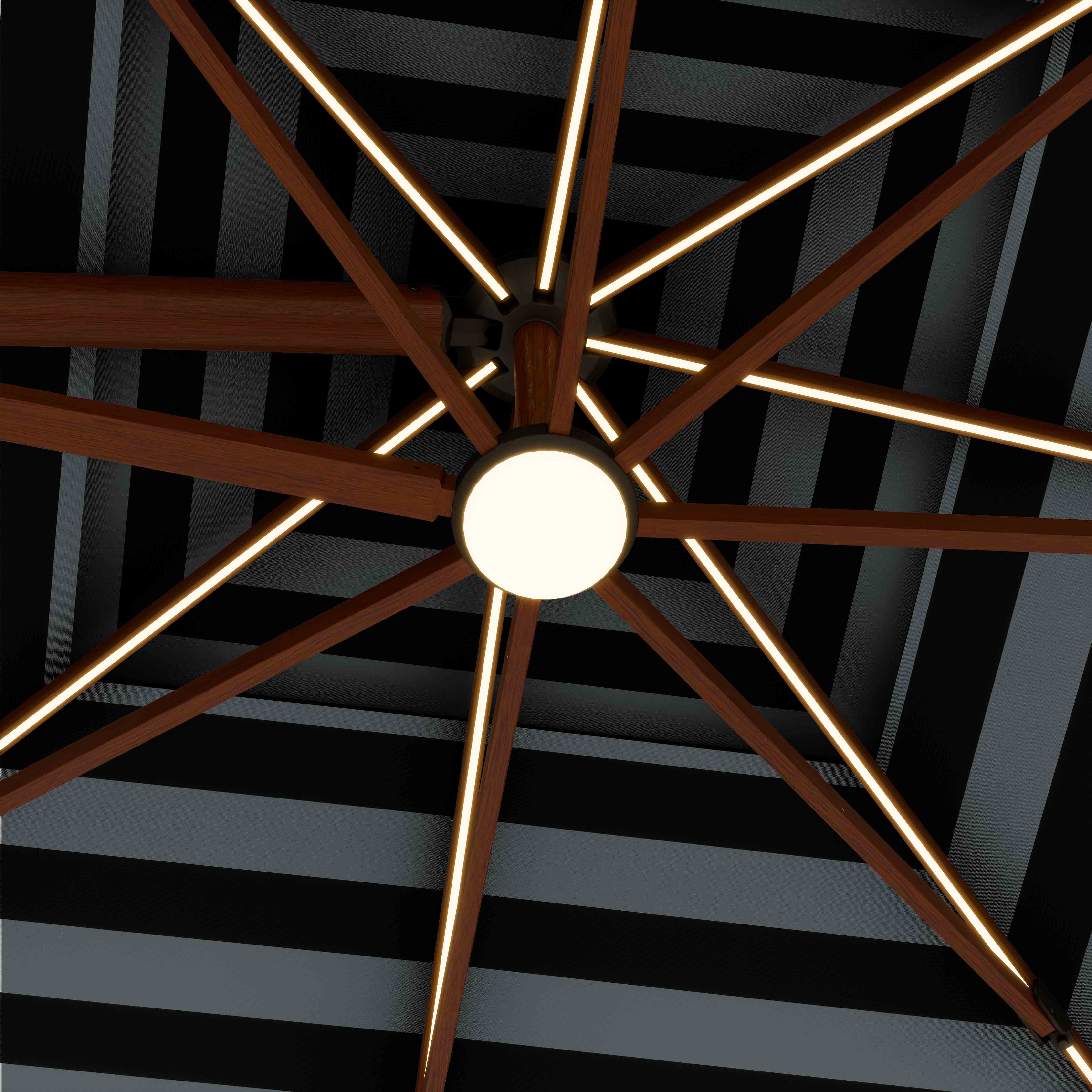 #pole finish_Wooden