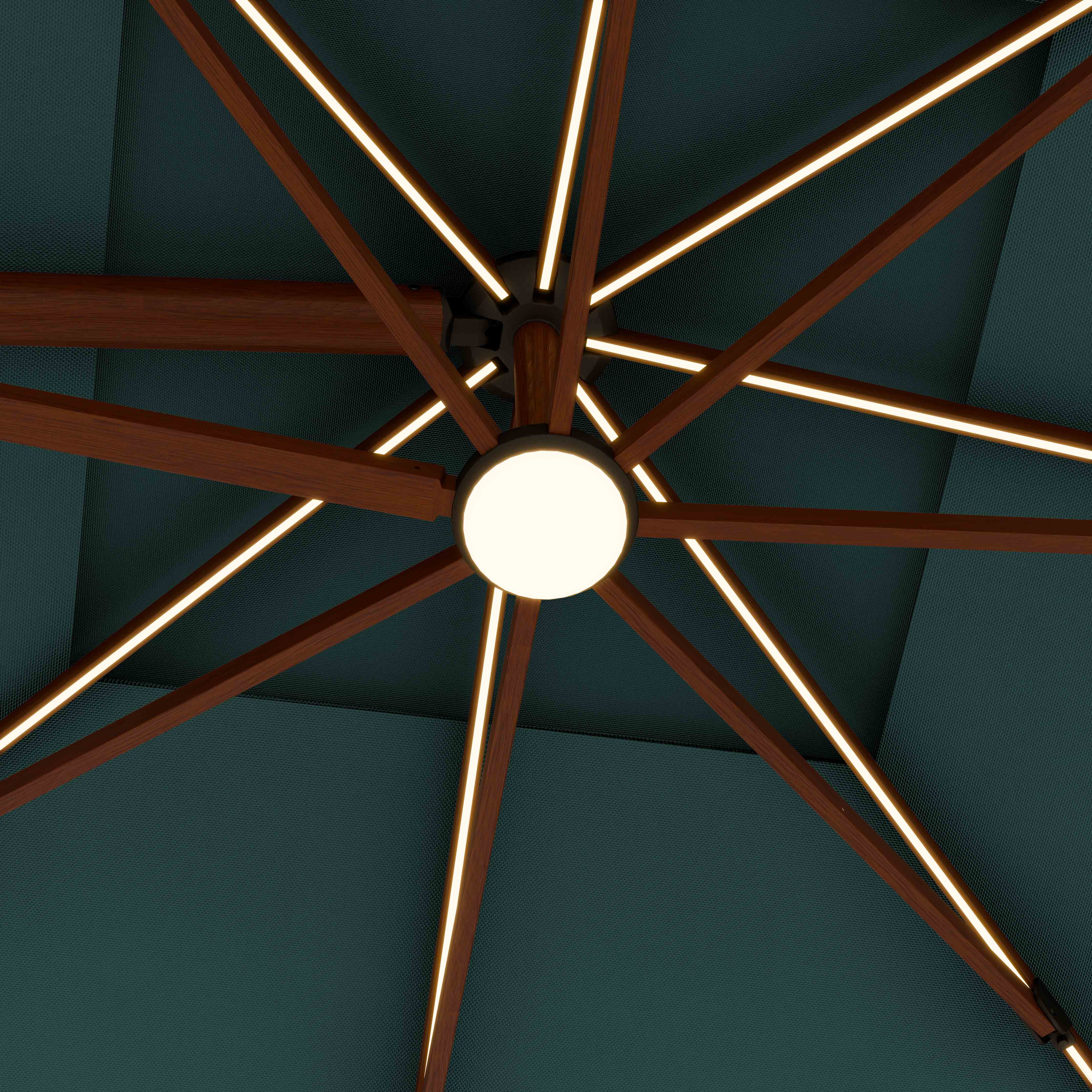 #pole finish_Wooden