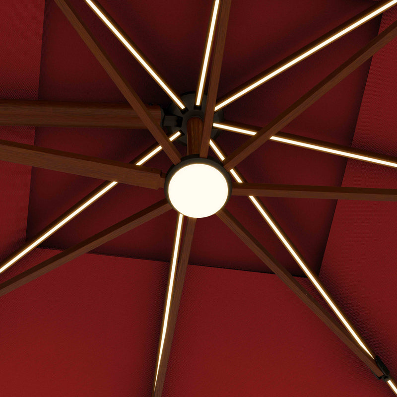 #pole finish_Wooden