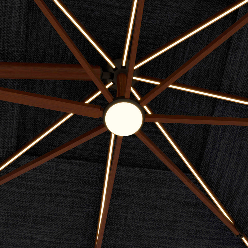#pole finish_Wooden