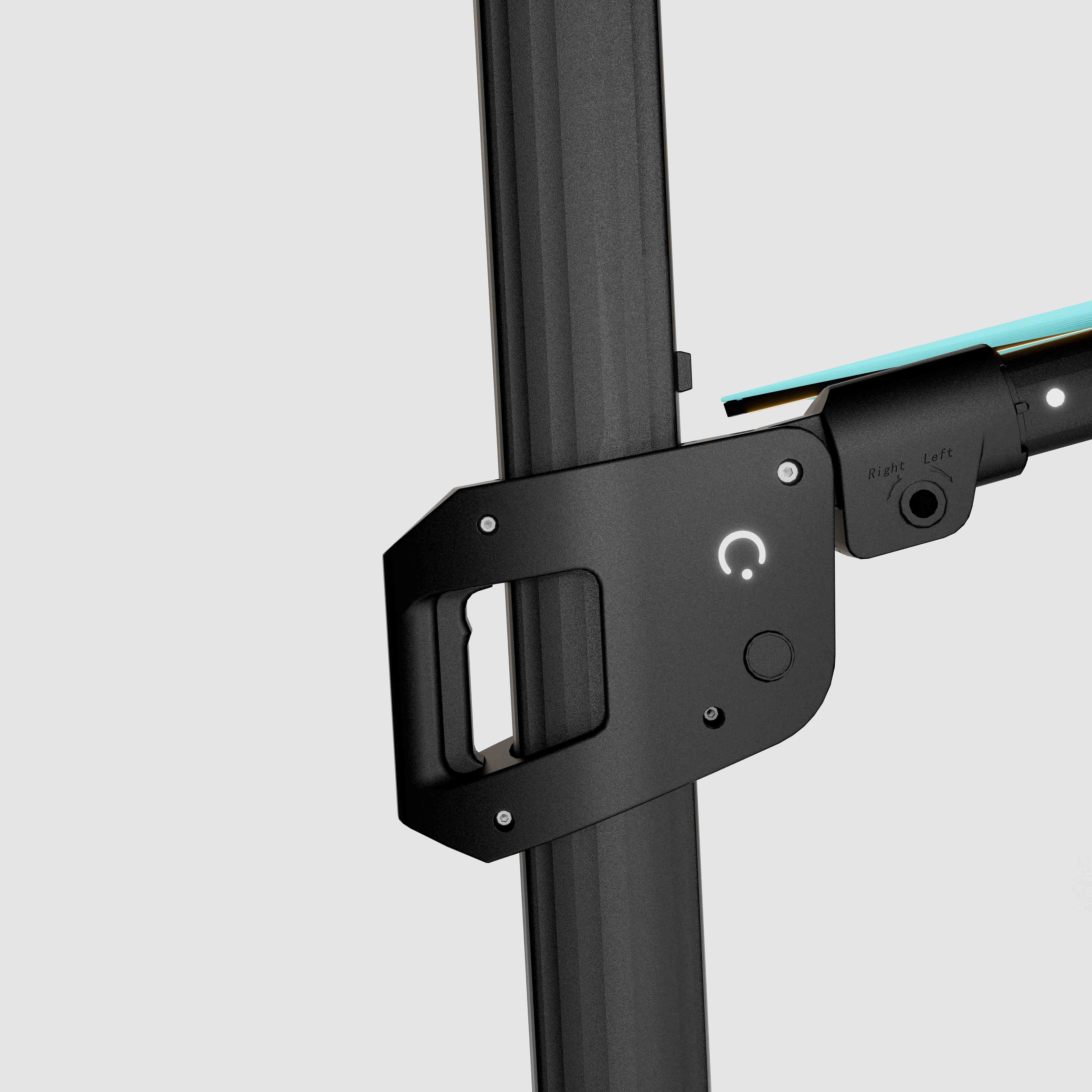 #pole finish_Black