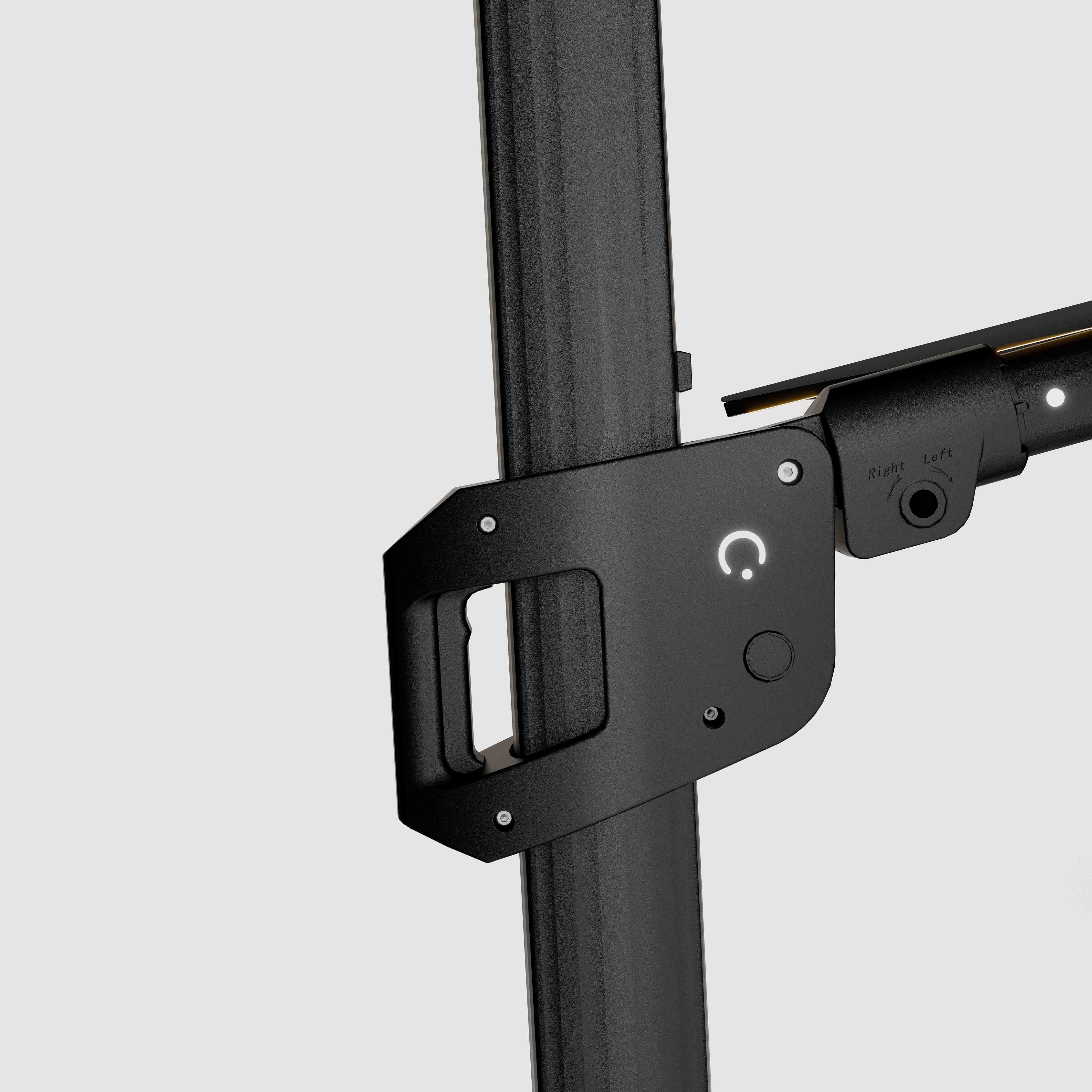 #pole finish_Black