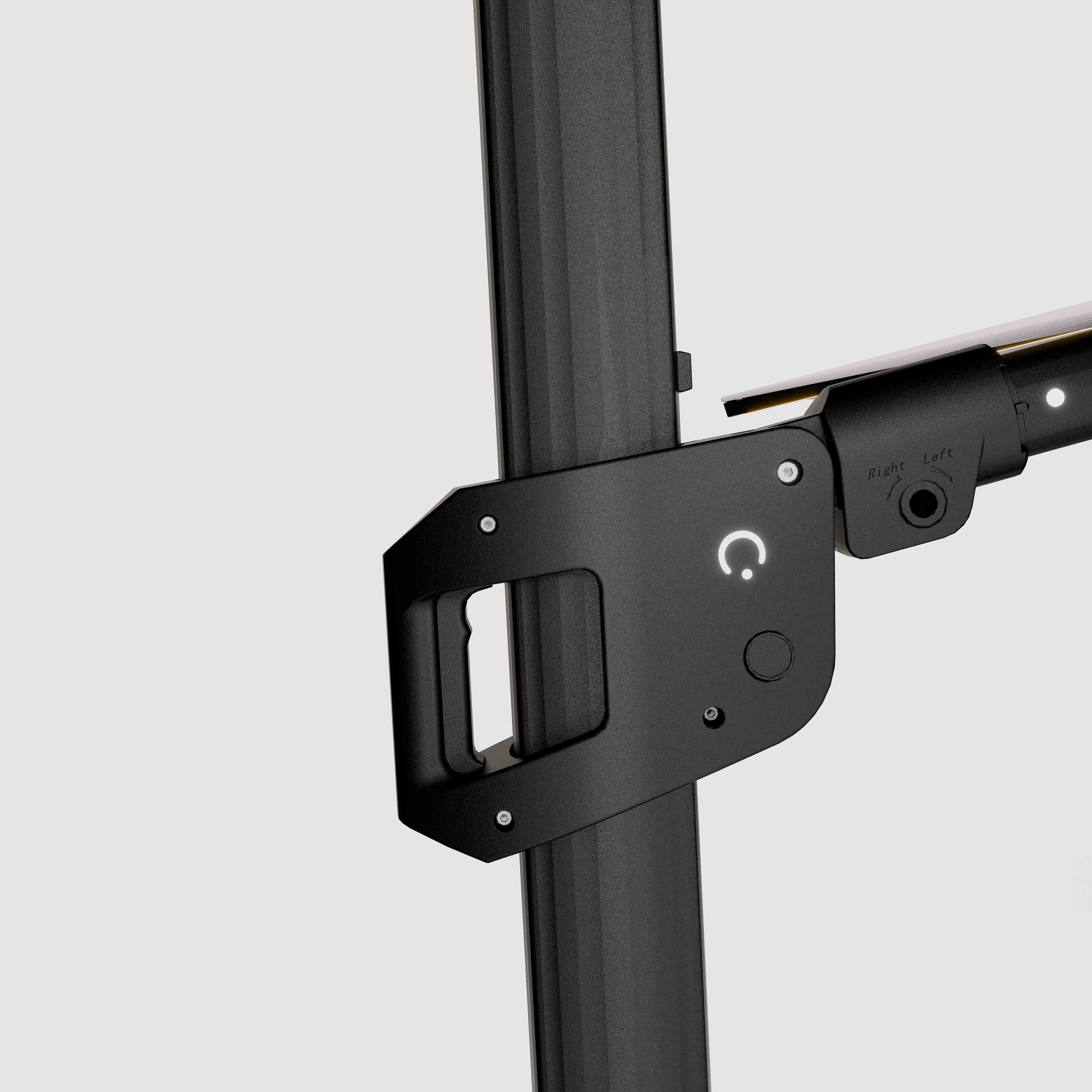 #pole finish_Black