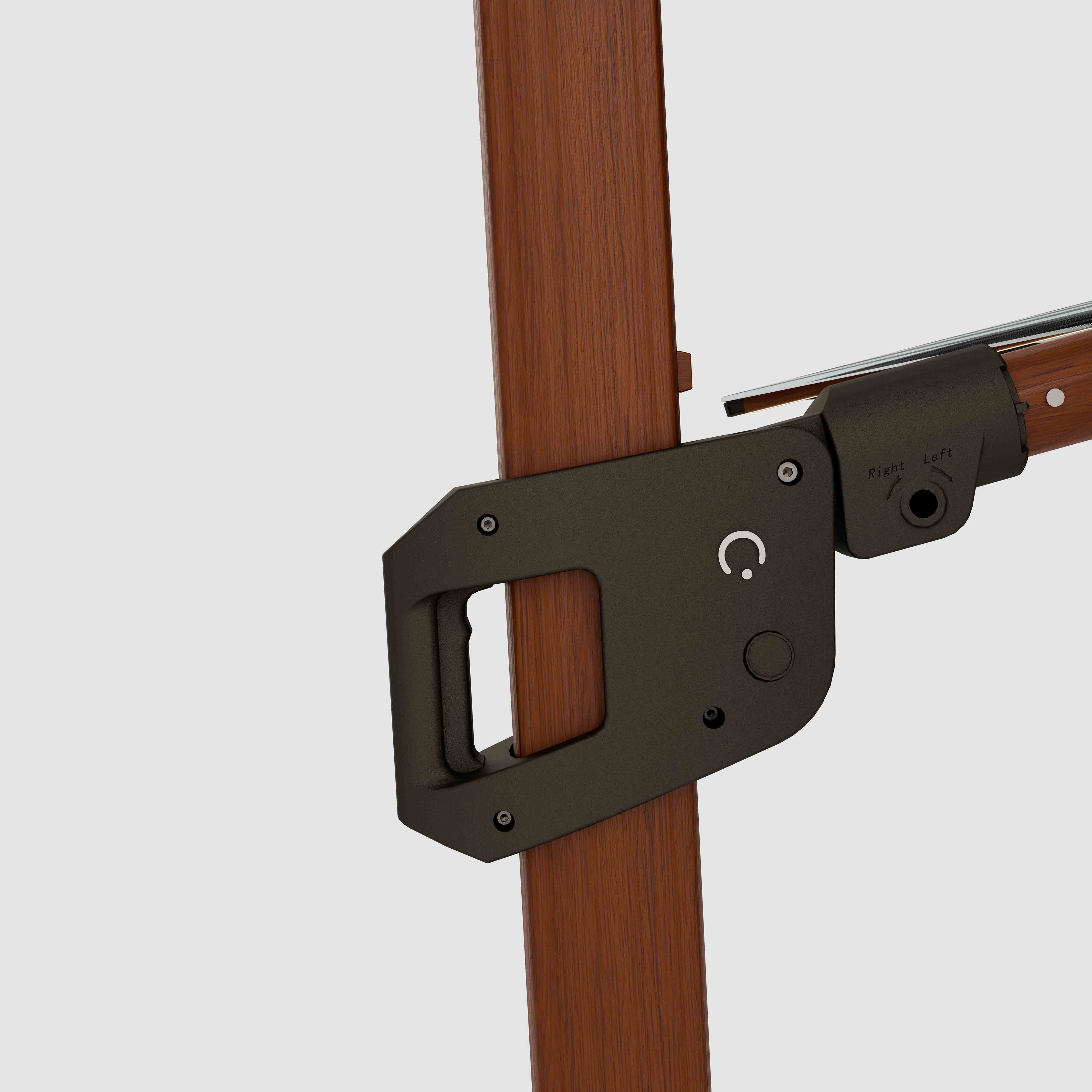 #pole finish_Wooden