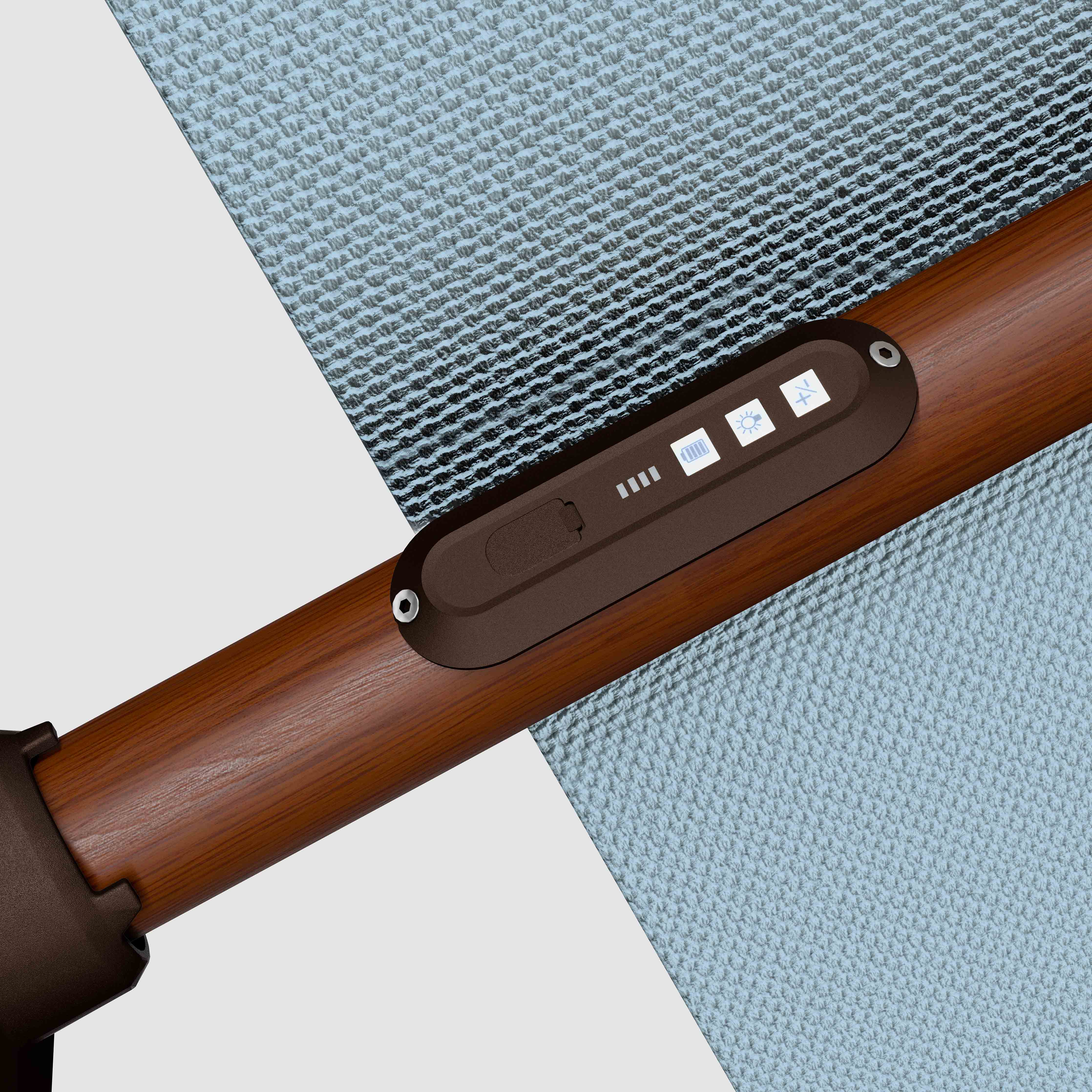#pole finish_Wooden