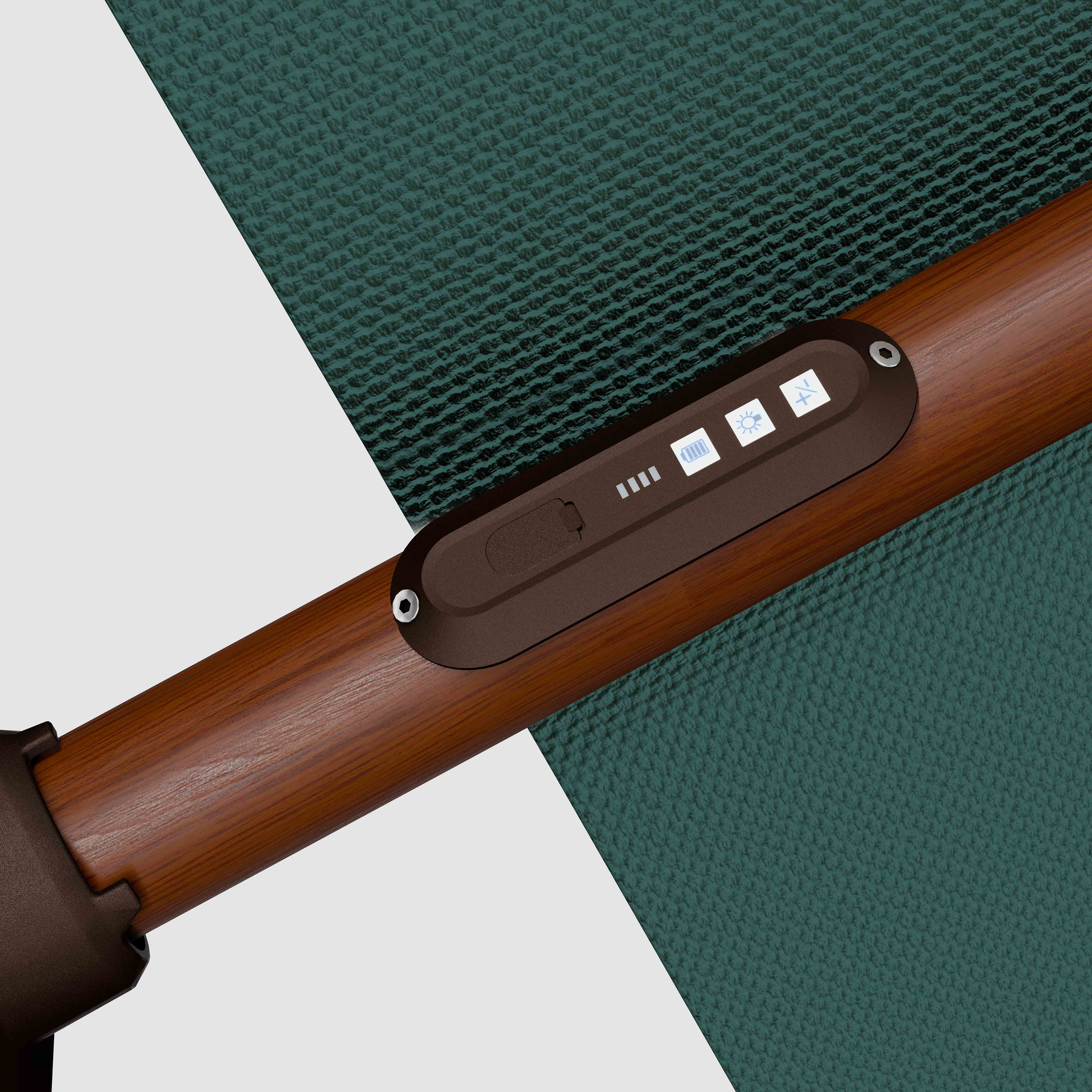 #pole finish_Wooden