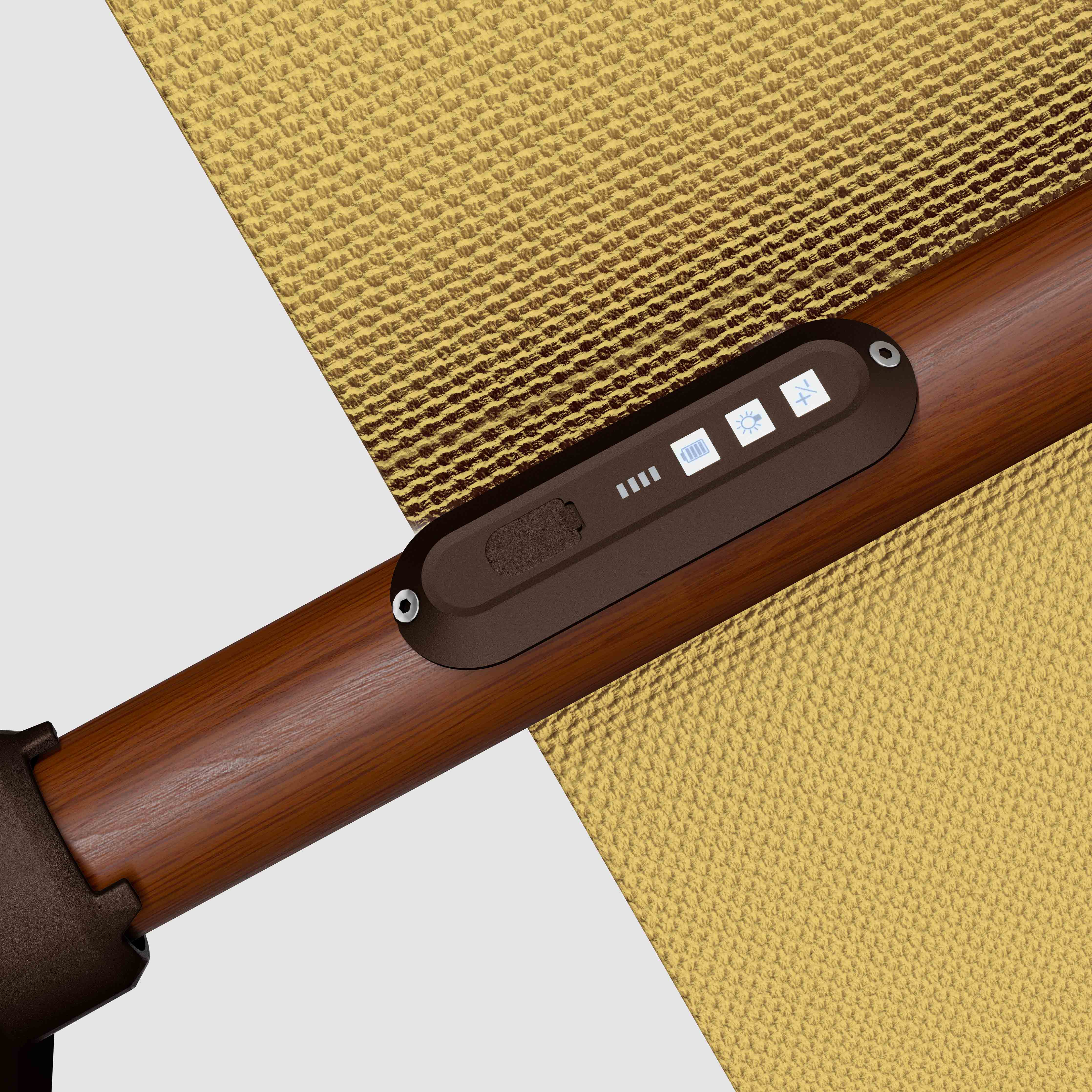 #pole finish_Wooden
