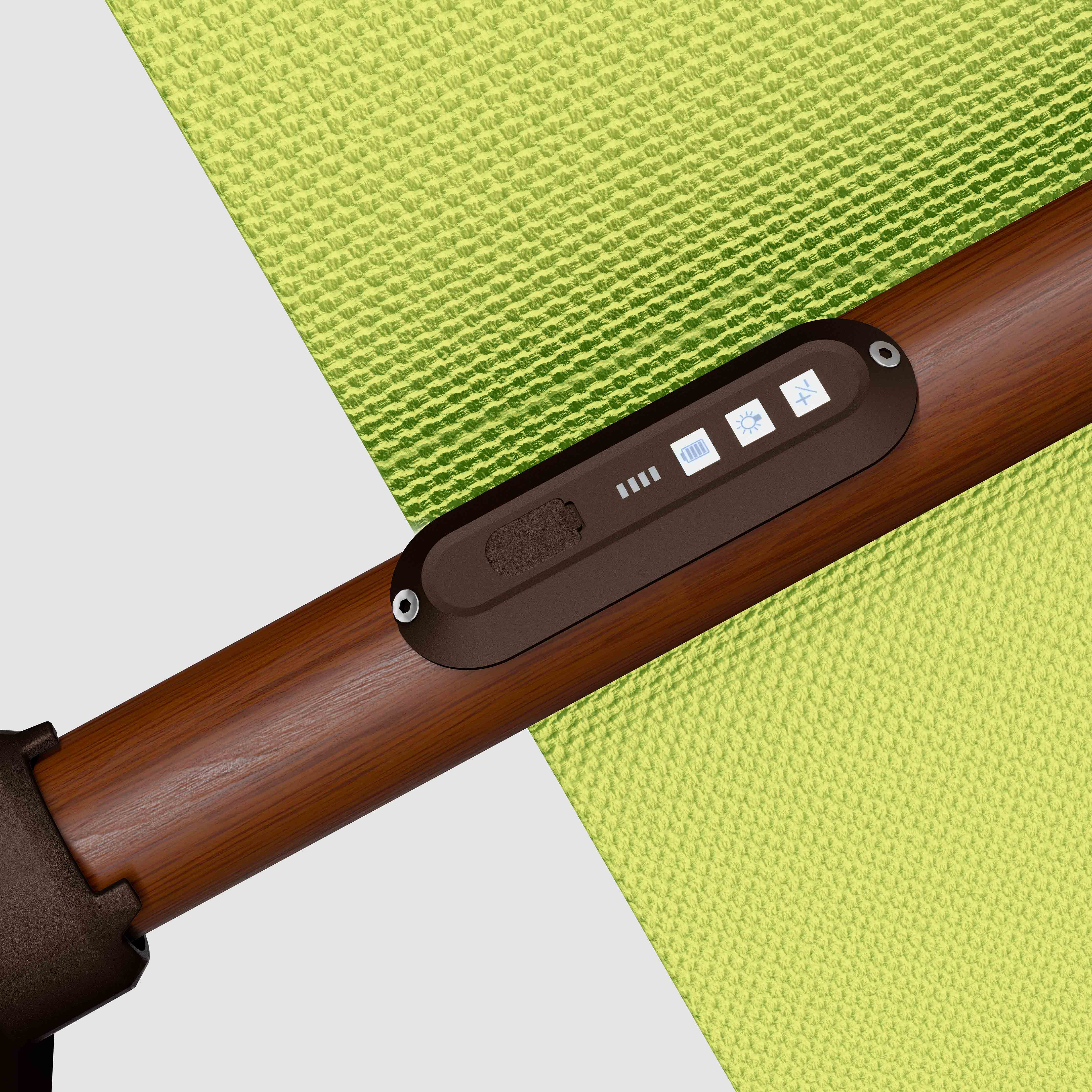#pole finish_Wooden