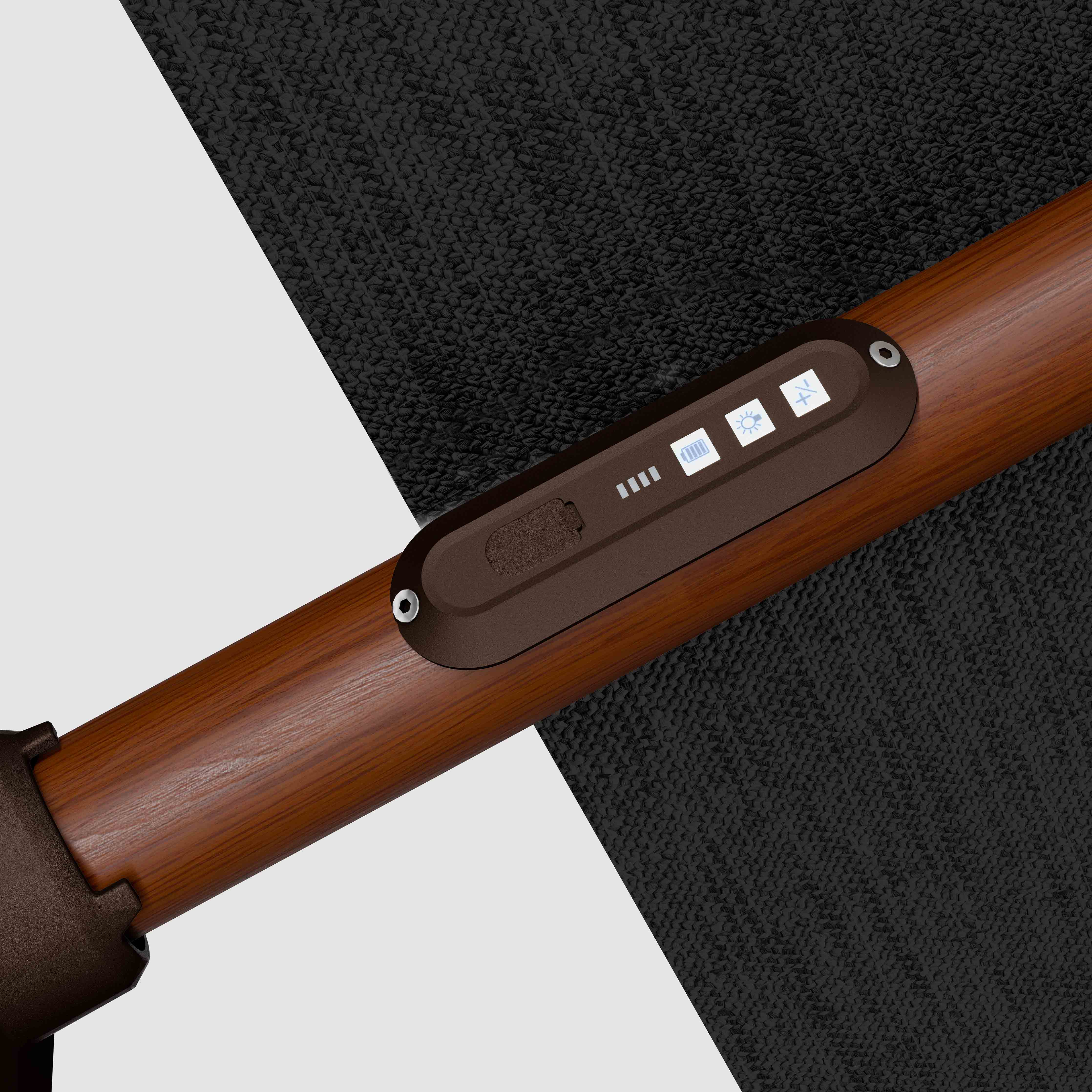 #pole finish_Wooden