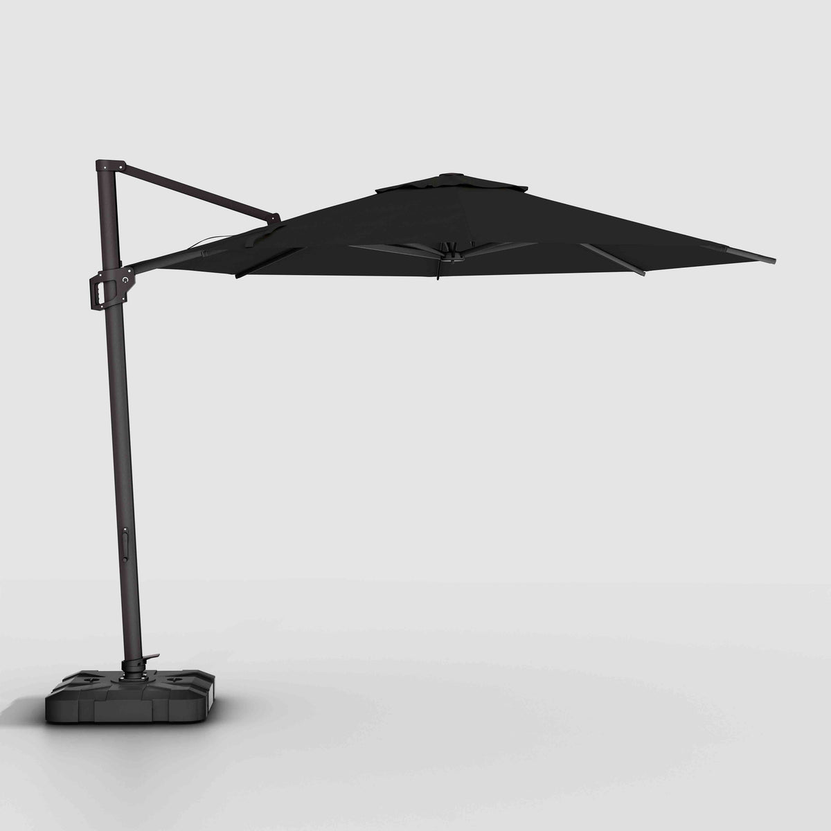10ft Round Offset Cantilever Sunbrella Patio Umbrella | Wind & Mold Resistant | Easy Tilt & Rotate 10ft Round Offset Cantilever Sunbrella Patio Umbrella | Wind & Mold Resistant | Easy Tilt & Rotate