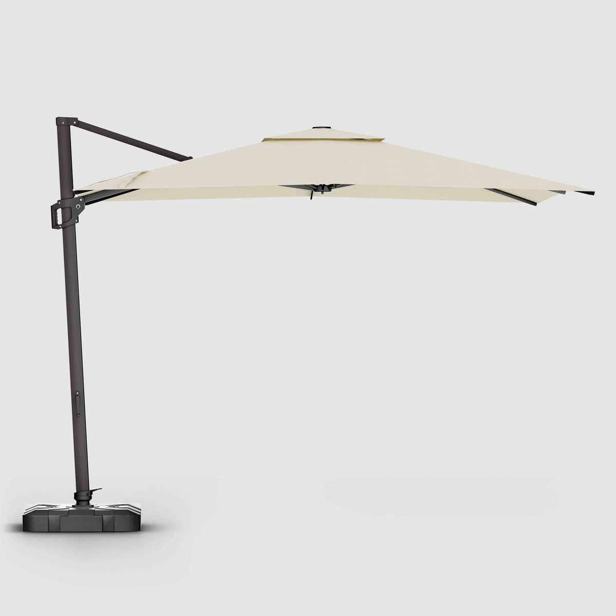 california umbrella sunline antique beige market 9-ft patio umbrella Cantilever Patio Umbrella