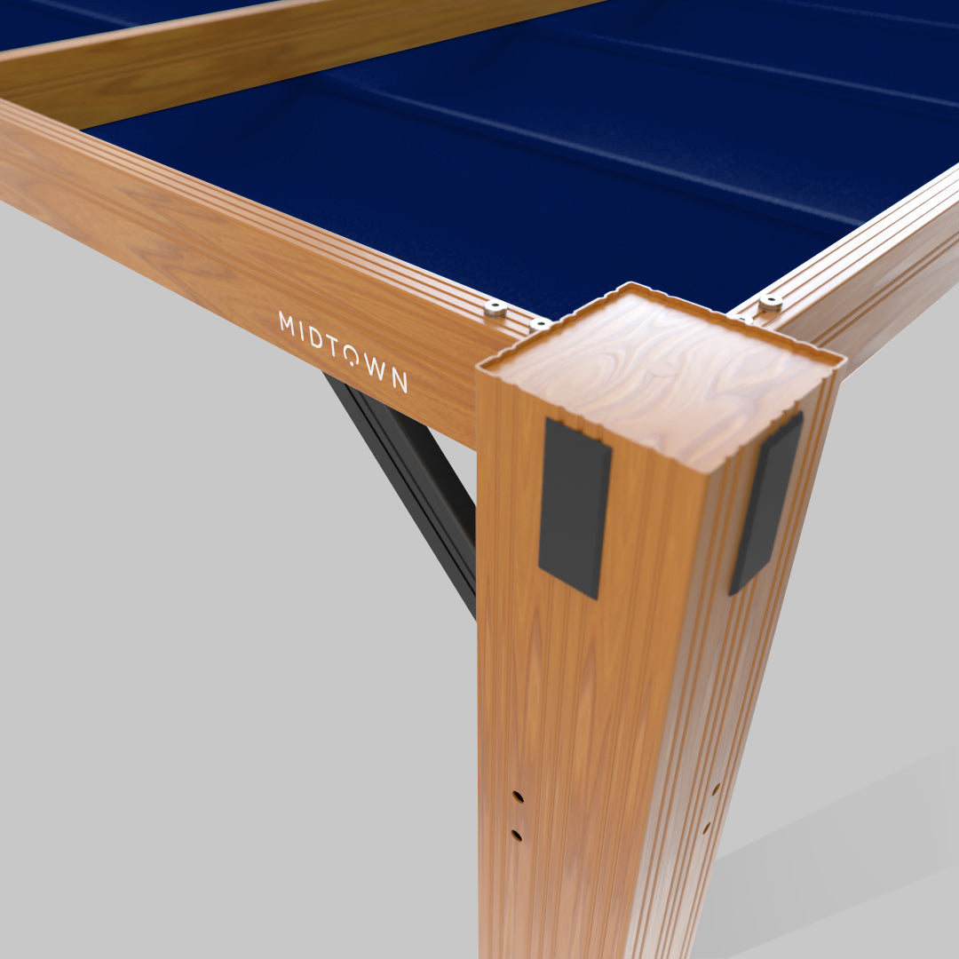 The Modular™ Wooden Pergola - Terylast Midnight