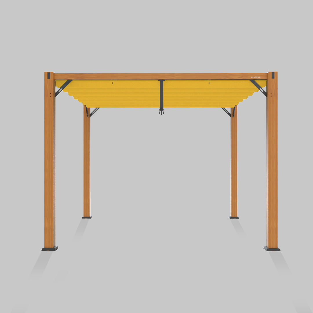 #configuration pergola_single #frame colour_Wood